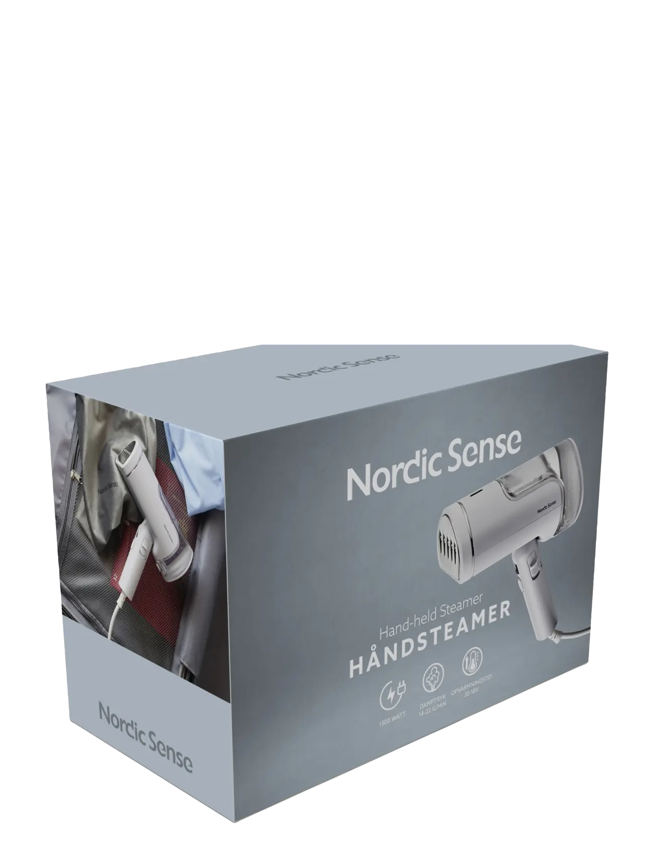 Nordic Sense - Hand steamer 1500 watt Grey - grey - 4