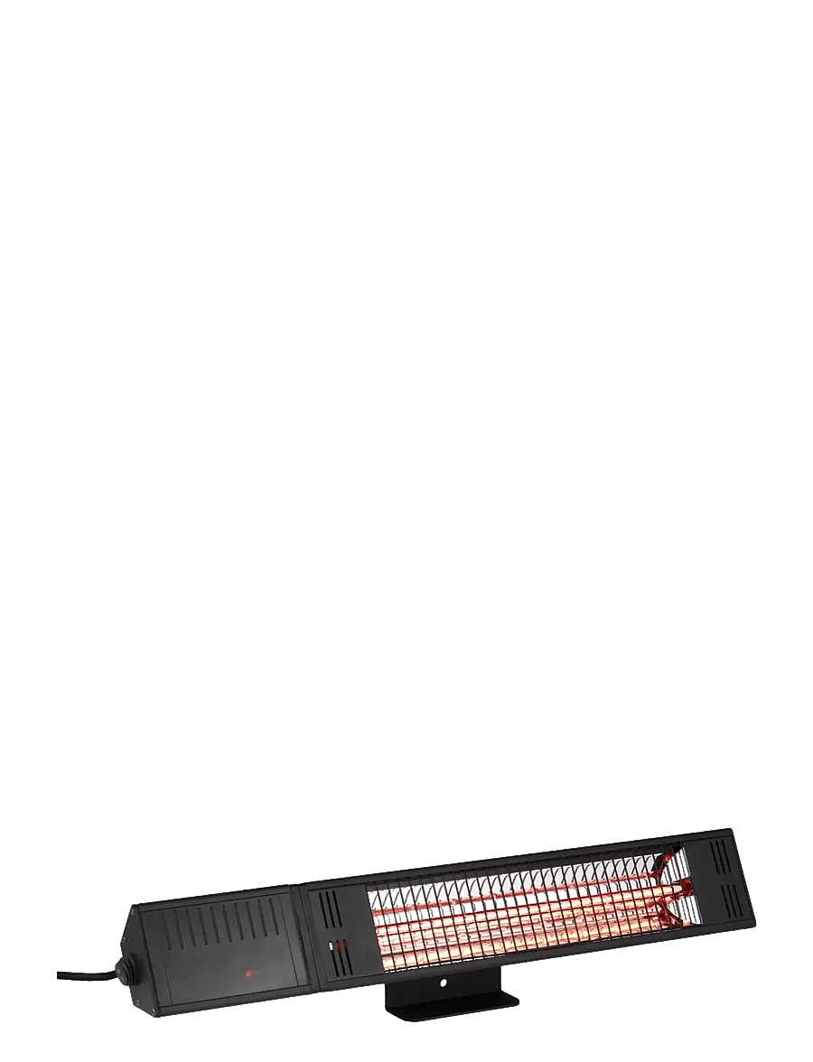 Nordic Sense - Patio heater for wall 1500 watt Black - gartenzubehör - black - 1