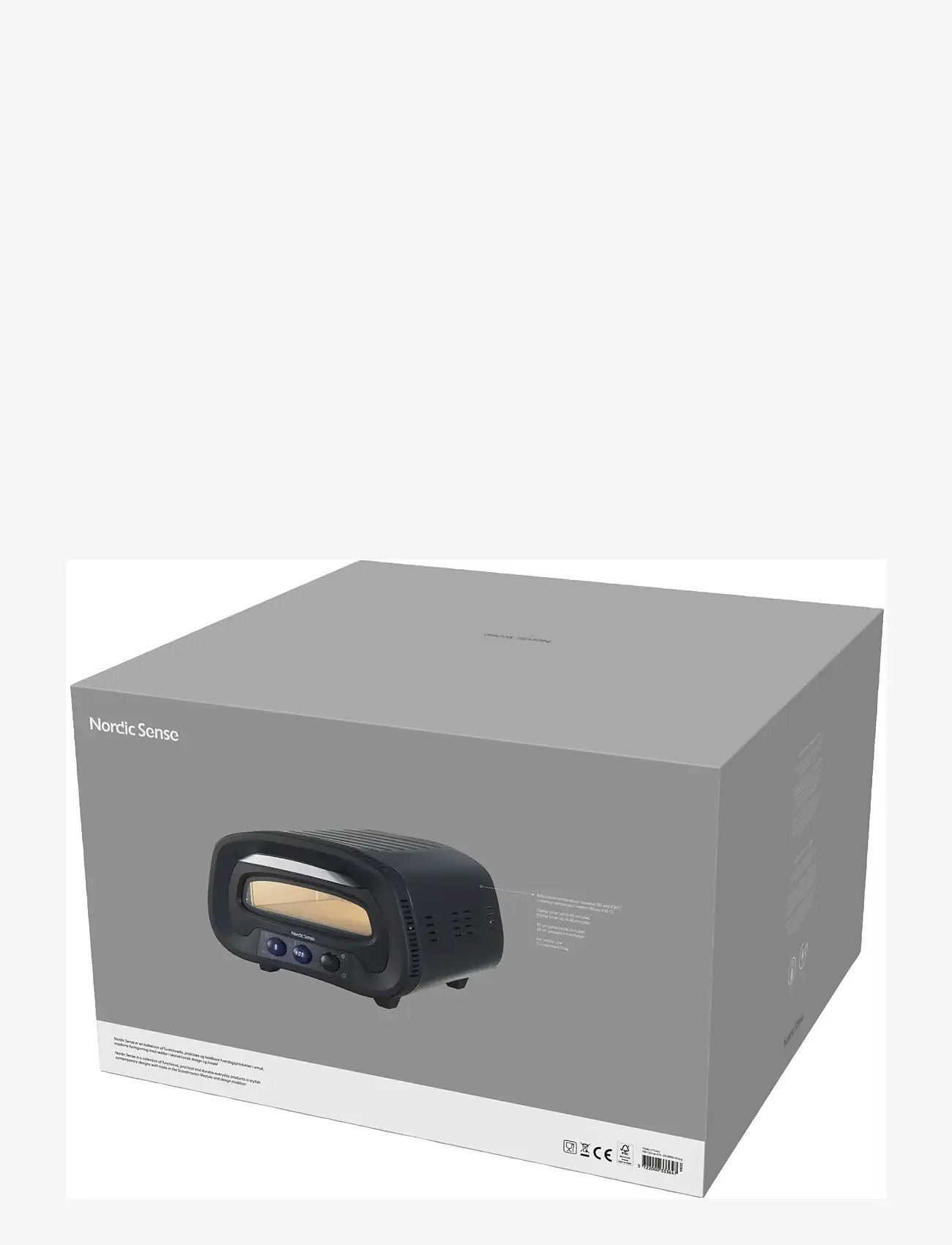 Nordic Sense - Pizzaovn elektrisk 1700 watt - Øvrige køkkenmaskiner - svart - 3