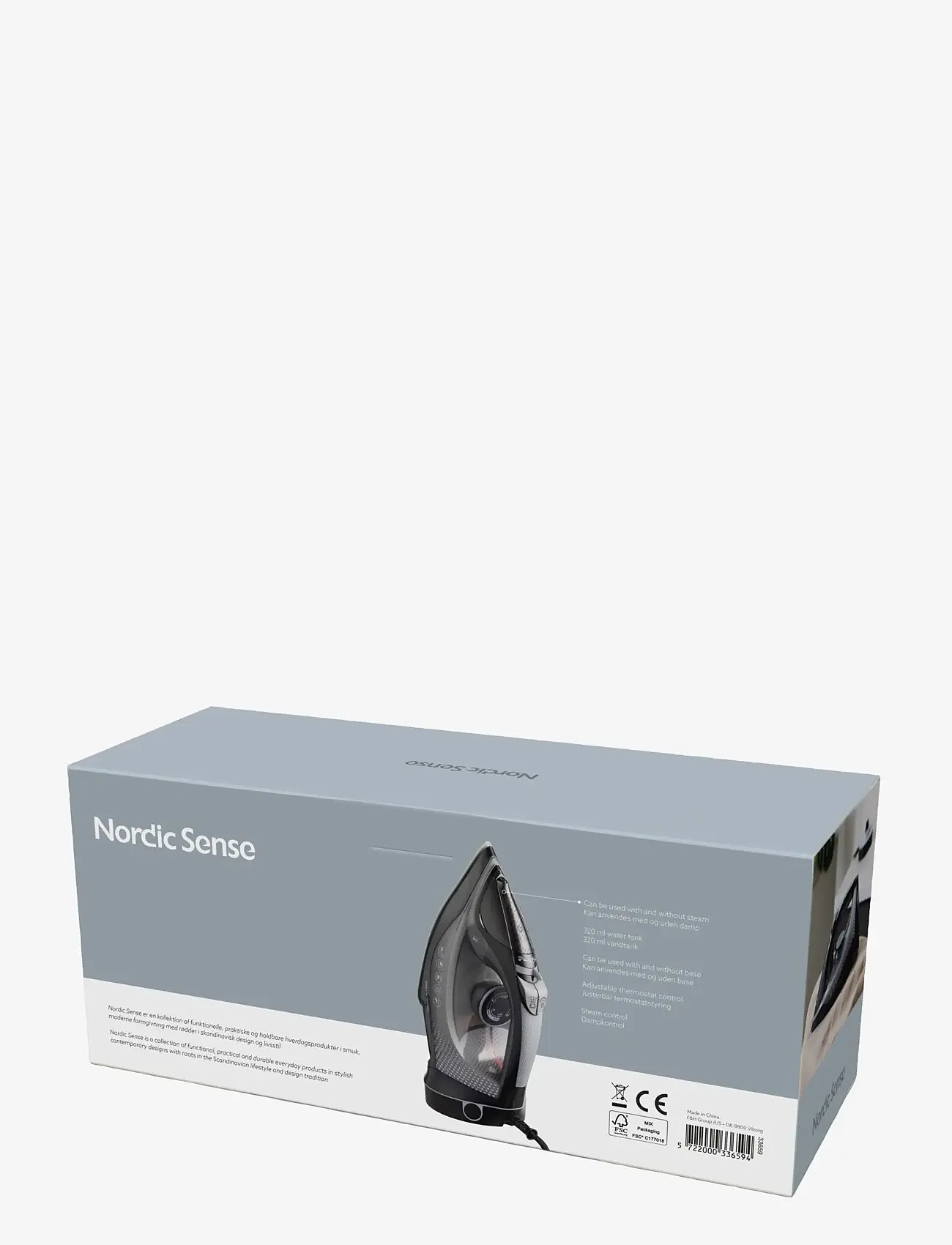 Nordic Sense - Cordless steam iron 2400 watt - dampfgarer - grÅ - 1