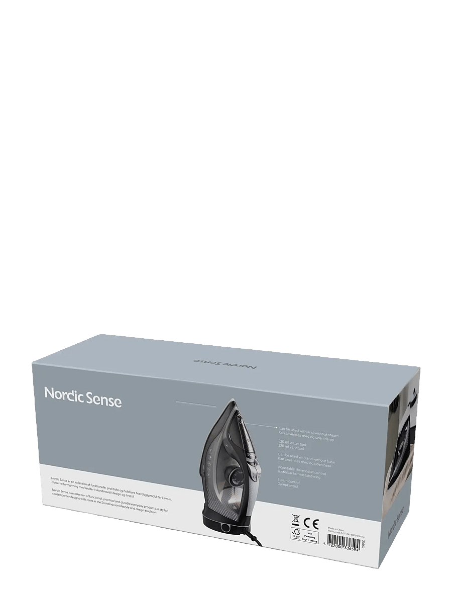 Nordic Sense - Cordless steam iron 2400 watt - dampfgarer - grÅ - 2