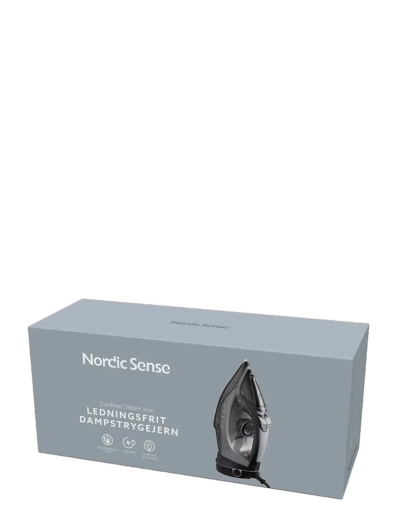 Nordic Sense - Cordless steam iron 2400 watt - dampfgarer - grÅ - 2