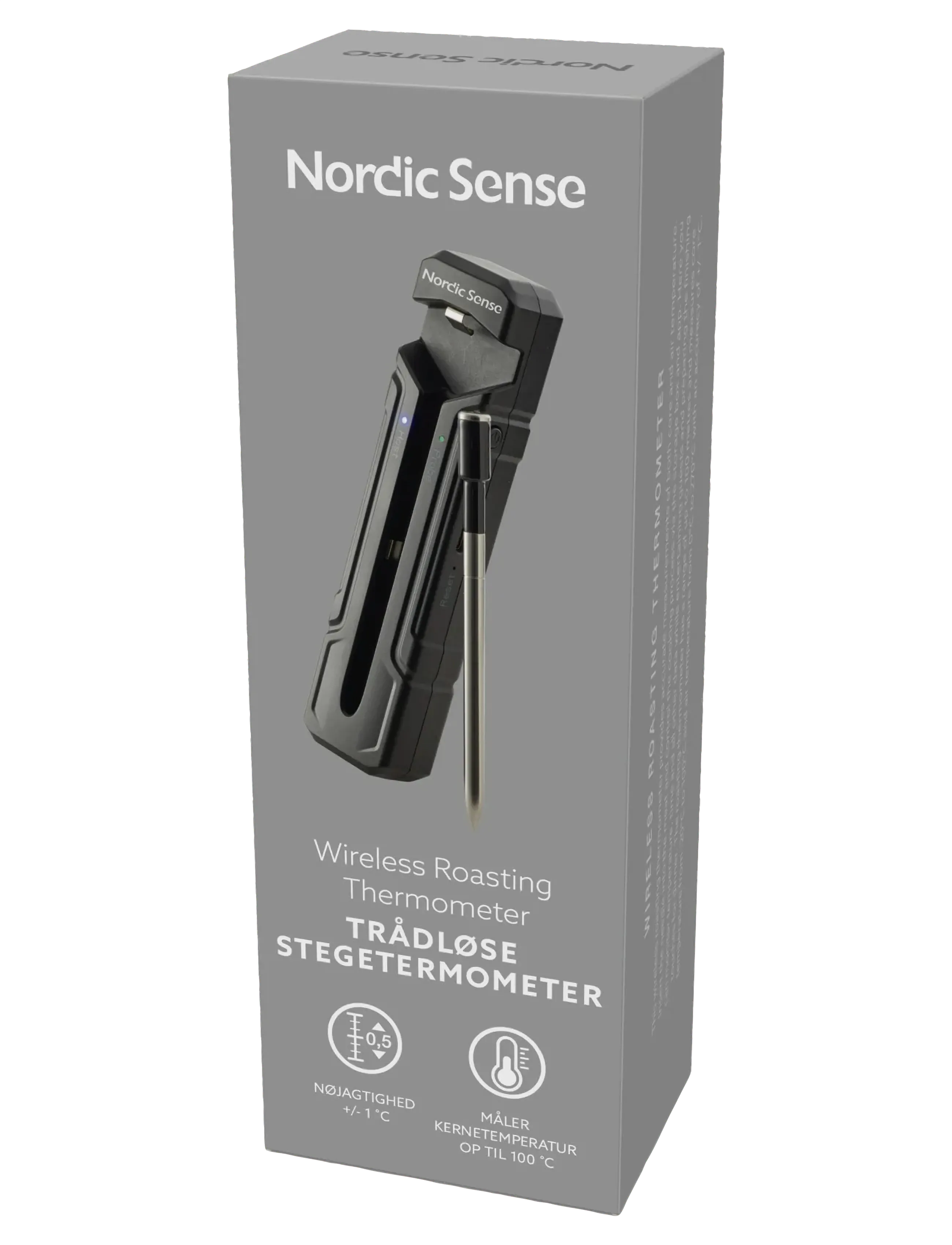 Nordic Sense - Trådløst stegetermometer - metall - 4