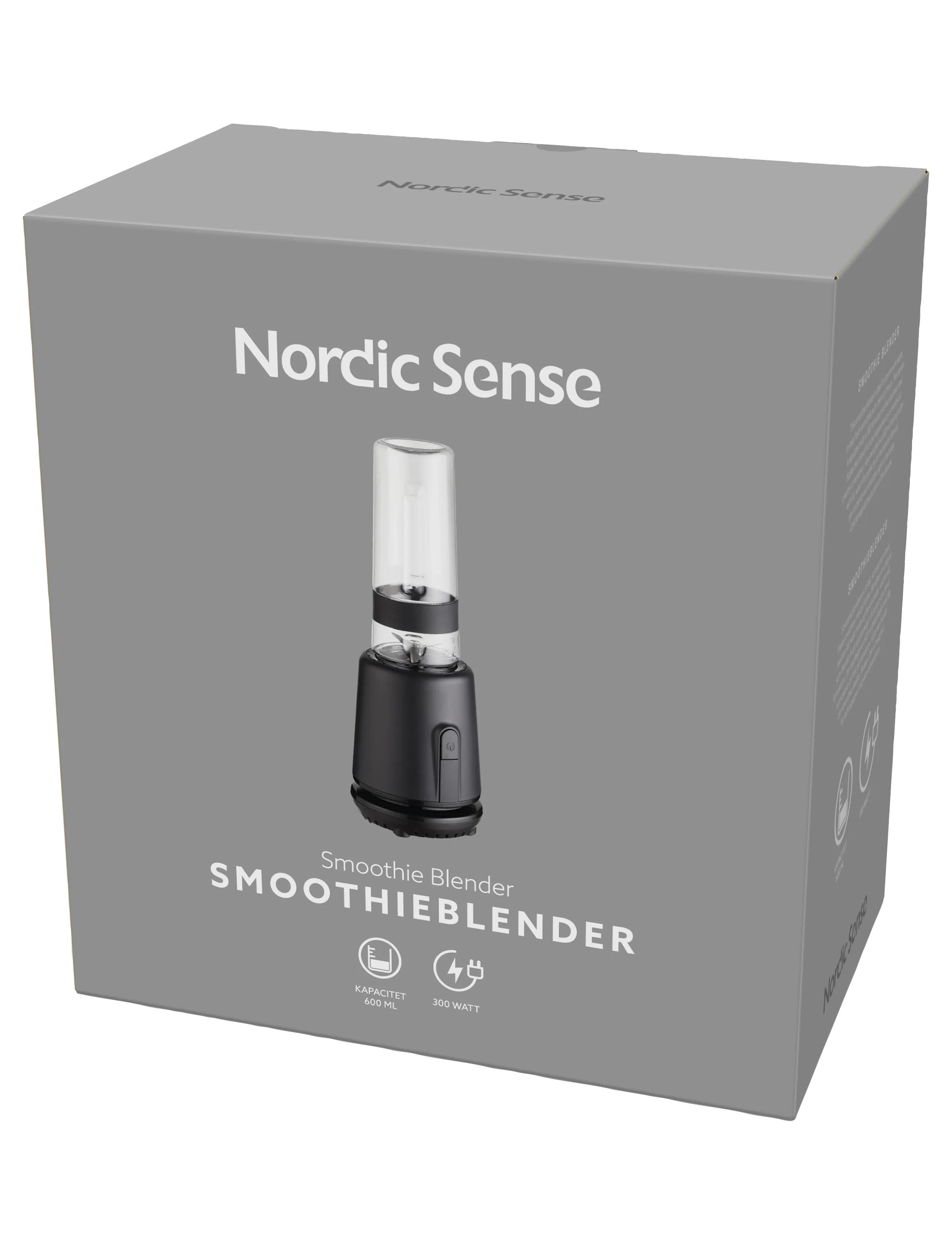 Nordic Sense - Smoothie blender 300 watt - mixers & blenders - svart - 4