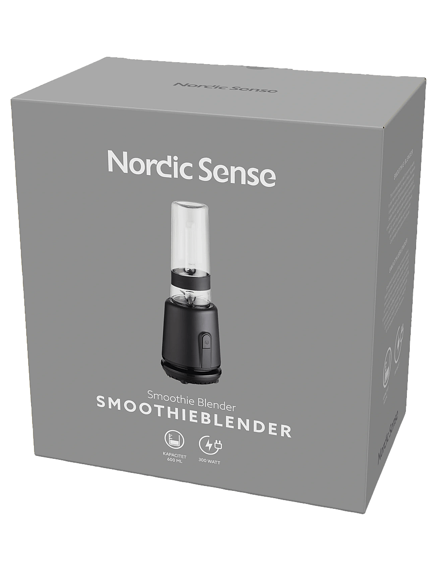 Nordic Sense - Smoothie blender 300 watt - mixer - svart - 4