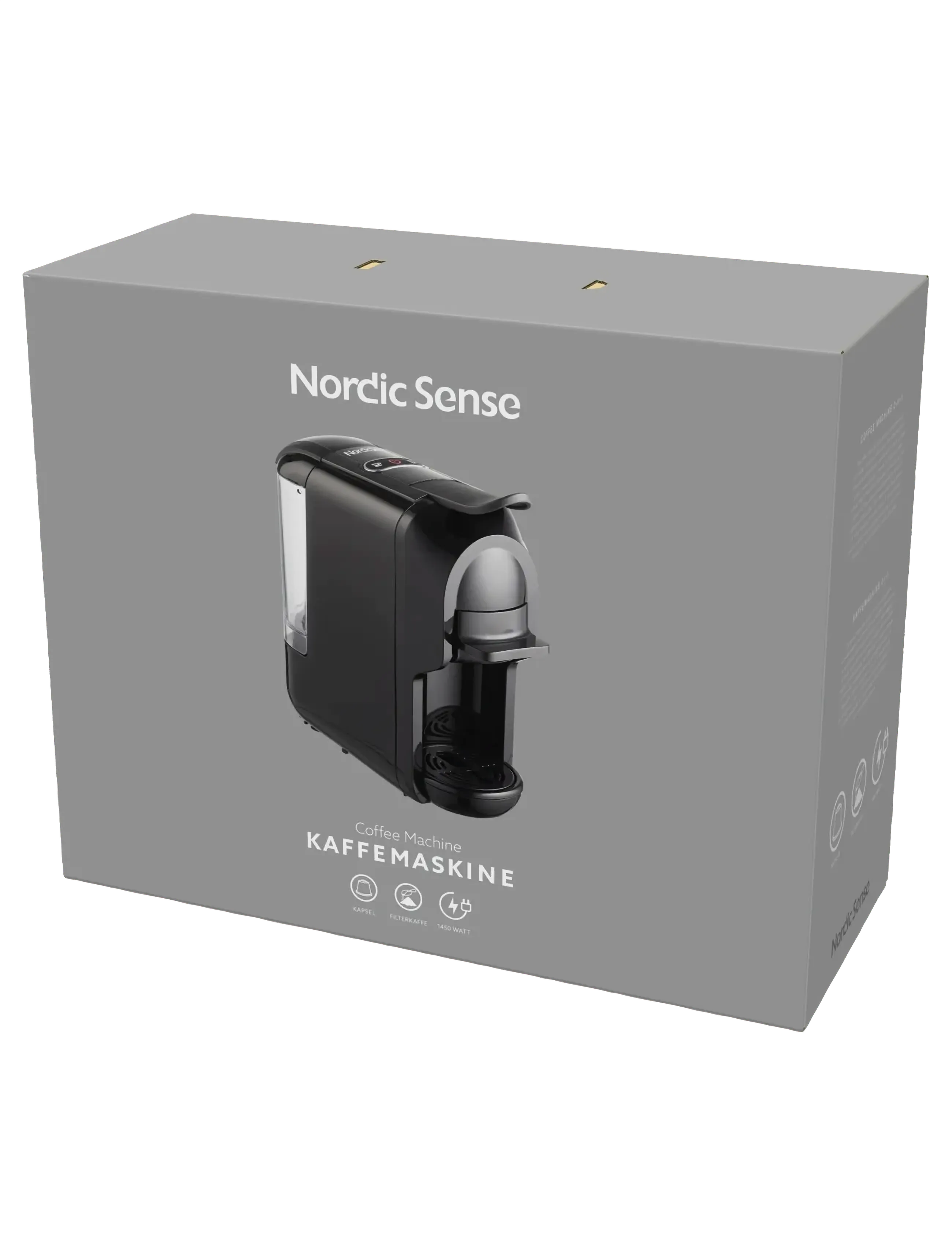 Nordic Sense - Kaffemaskin 2-i-1 1450 watt - svart - 5