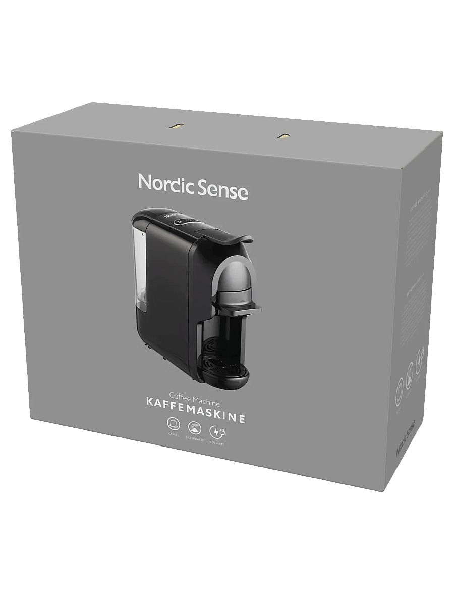 Nordic Sense - Coffee maker 2-in-1 1450 watt - svart - 5
