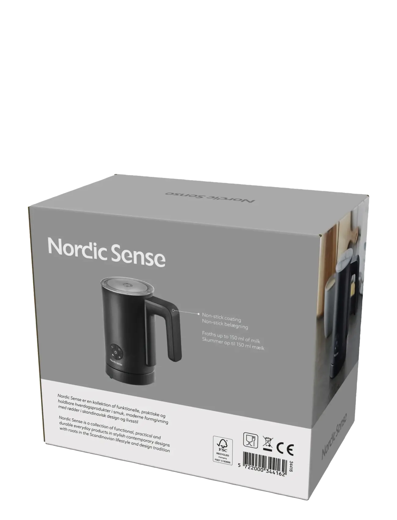 Nordic Sense - Mjölkskummare - mjölkskummare - svart - 3