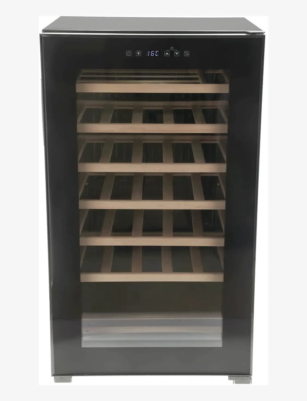 Nordic Sense - Vinkøleskab 33 flasker - Øvrige køkkenmaskiner - black - 3
