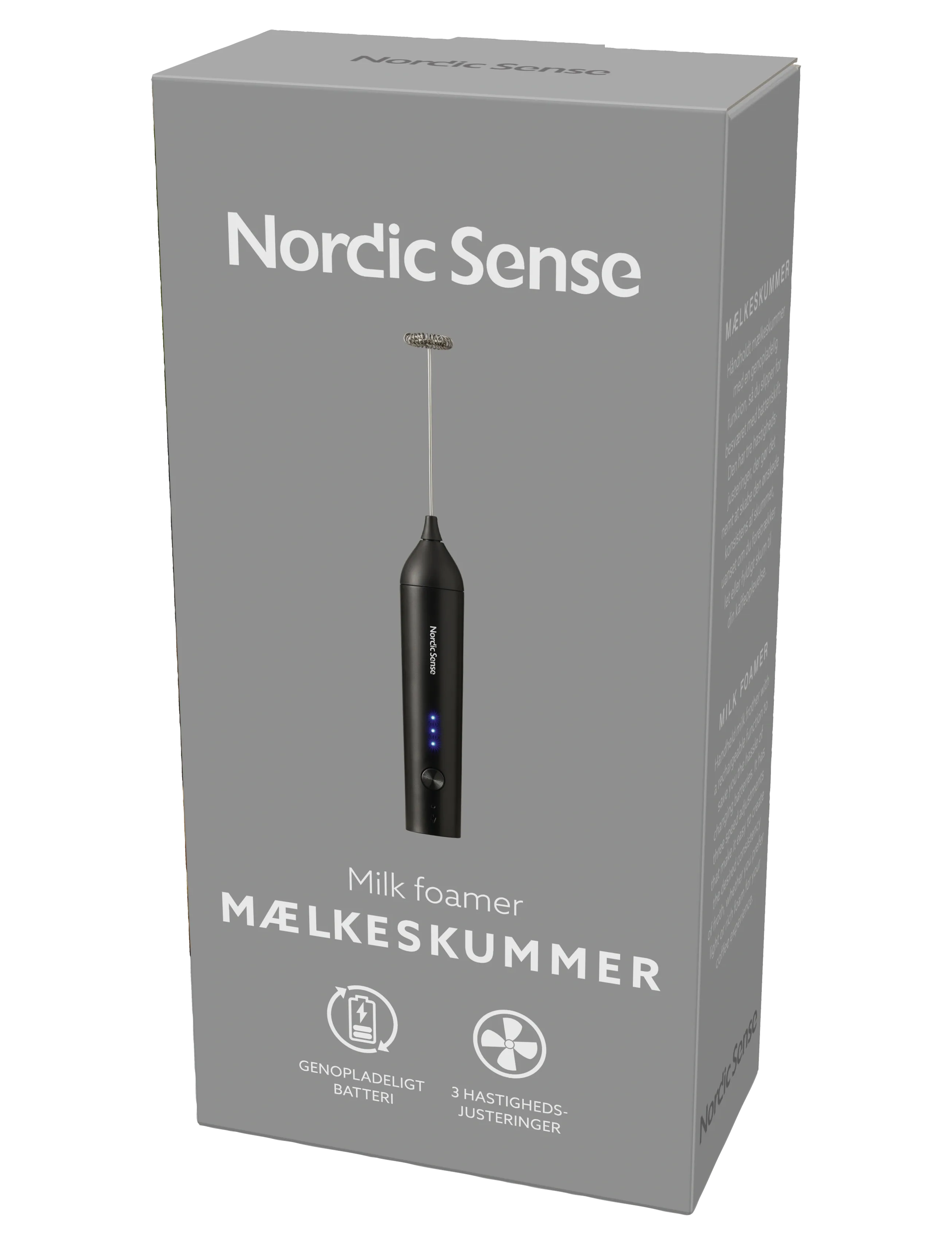 Nordic Sense - Milk foamer - melkopschuimers - svart - 4