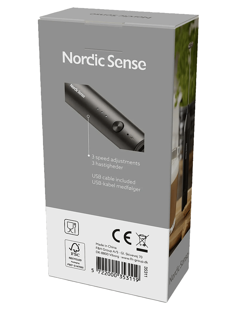 Nordic Sense - Milk foamer - milchschäumer - svart - 5