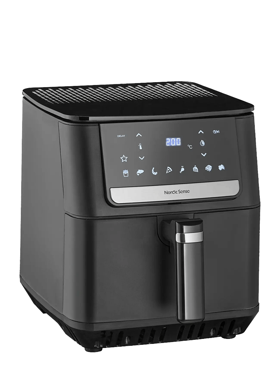 Nordic Sense - Airfryer 1800 watt - svart - 0
