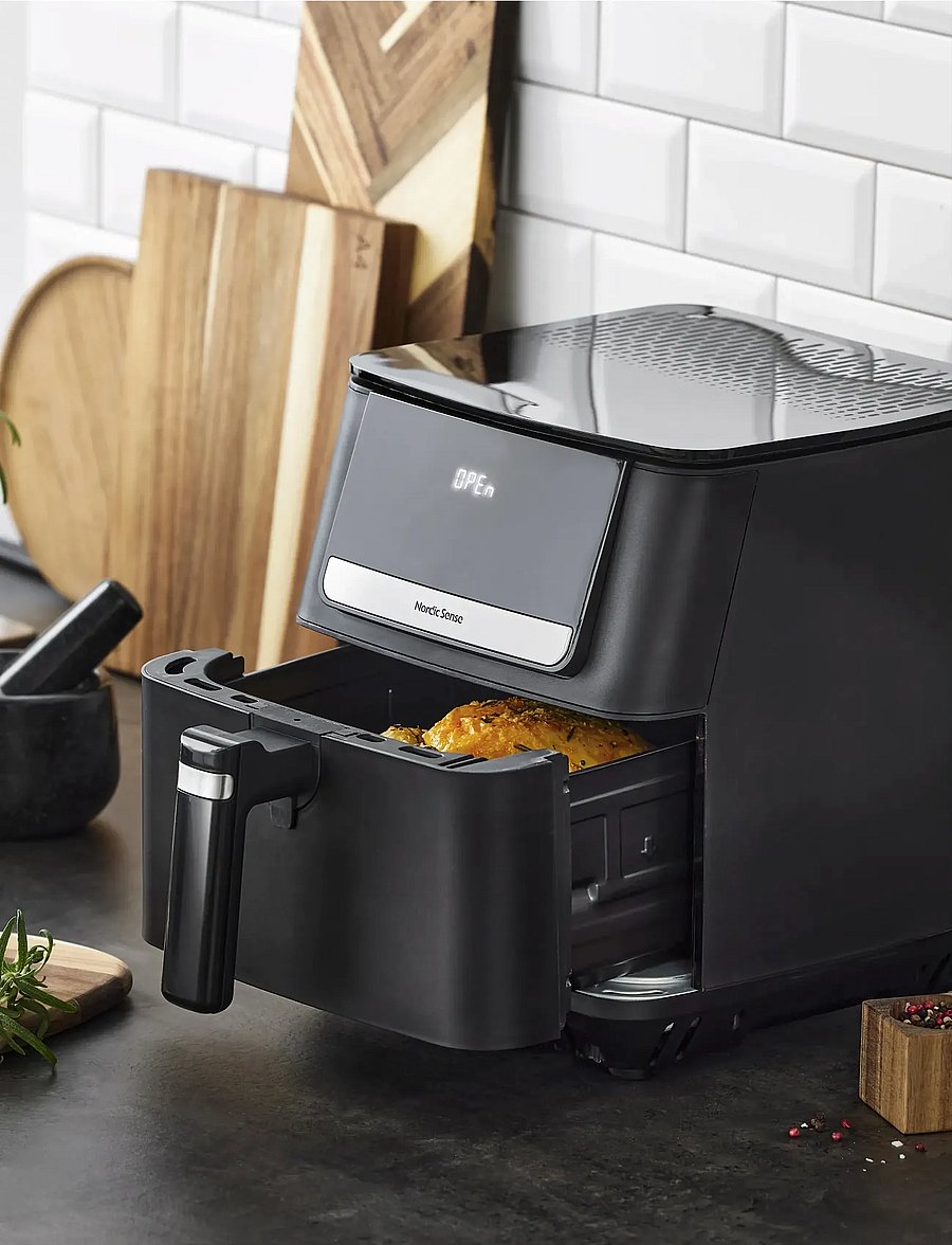 Nordic Sense - Airfryer 1800 watt - svart - 2
