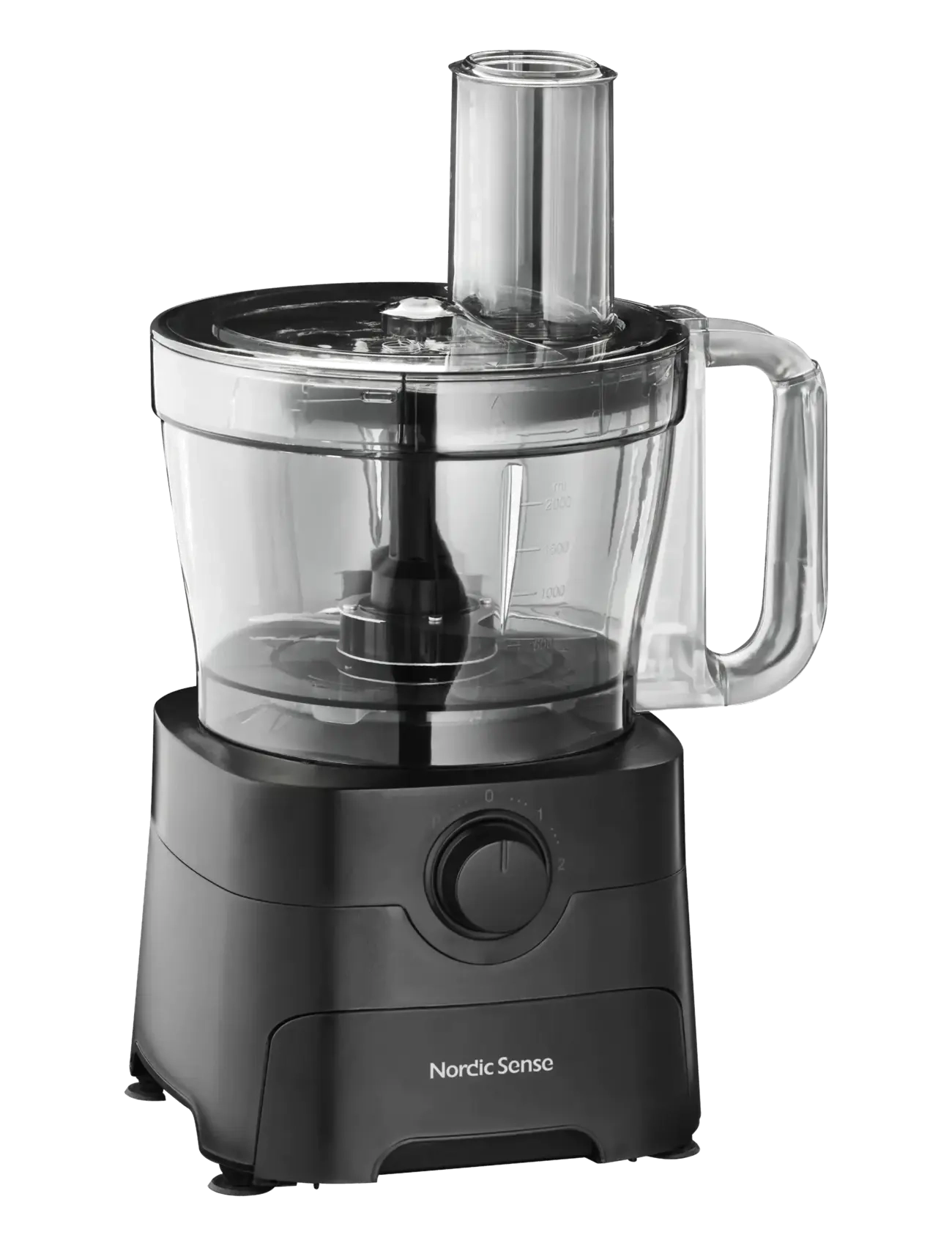 Nordic Sense Foodprocessor 1000 Watt, Foodprocessor, Sort, Str: 3.5 LITER x 29.1