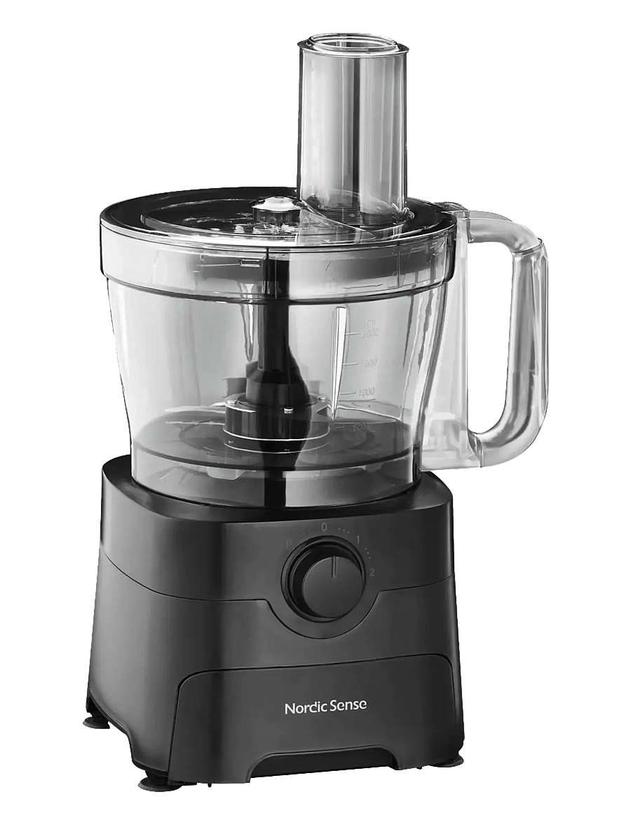 Nordic Sense - Foodprocessor 1000 watt - mikserid ja blenderid - svart - 1