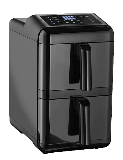 Nordic Sense Airfryer double stack 2900 watt - Airfryers - SVART / black