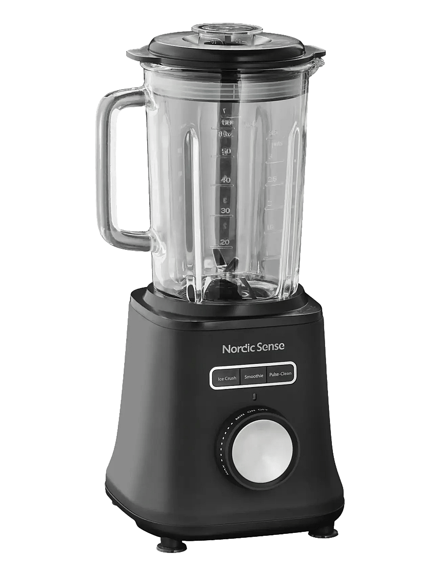 Nordic Sense - Blender 1800 watt 1.8 liter Black - mixer - black - 1
