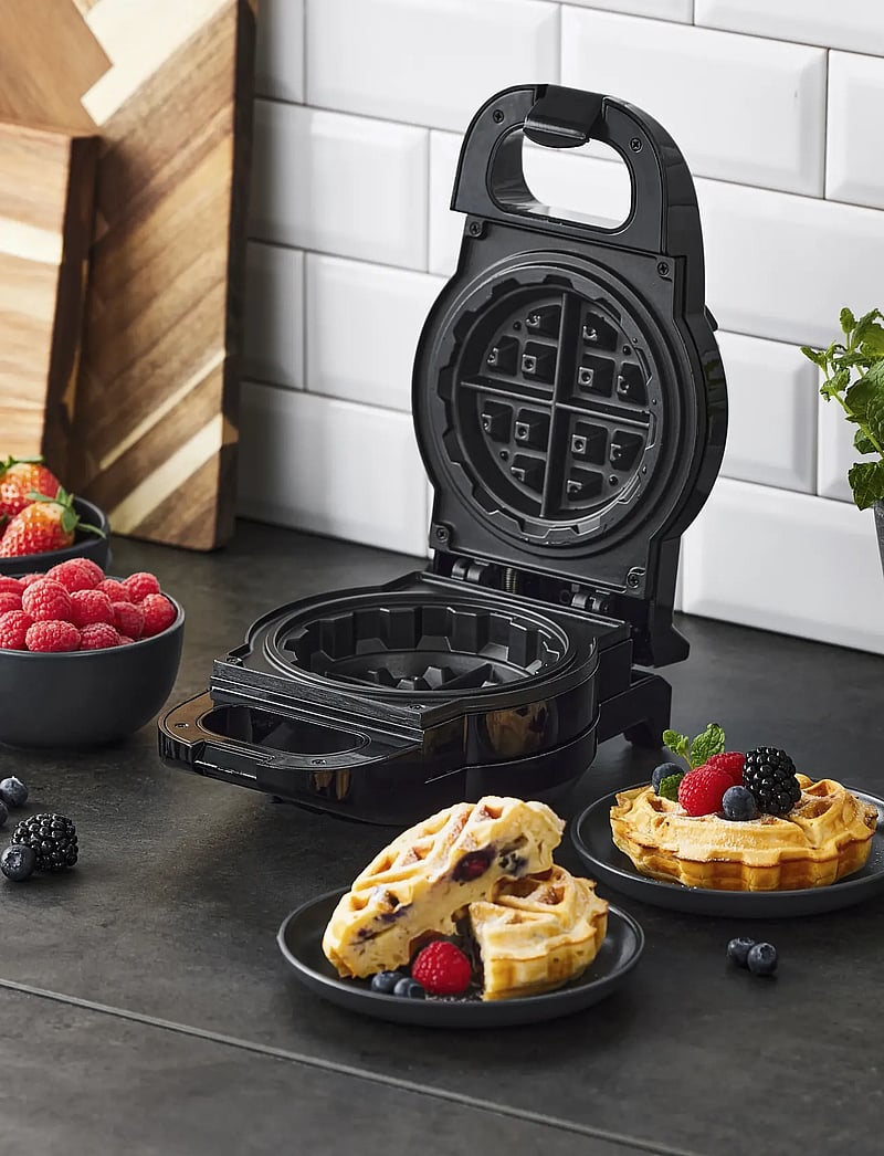 Nordic Sense - Stuffed waffle maker 700 watt Black - weitere küchengeräte - black - 4