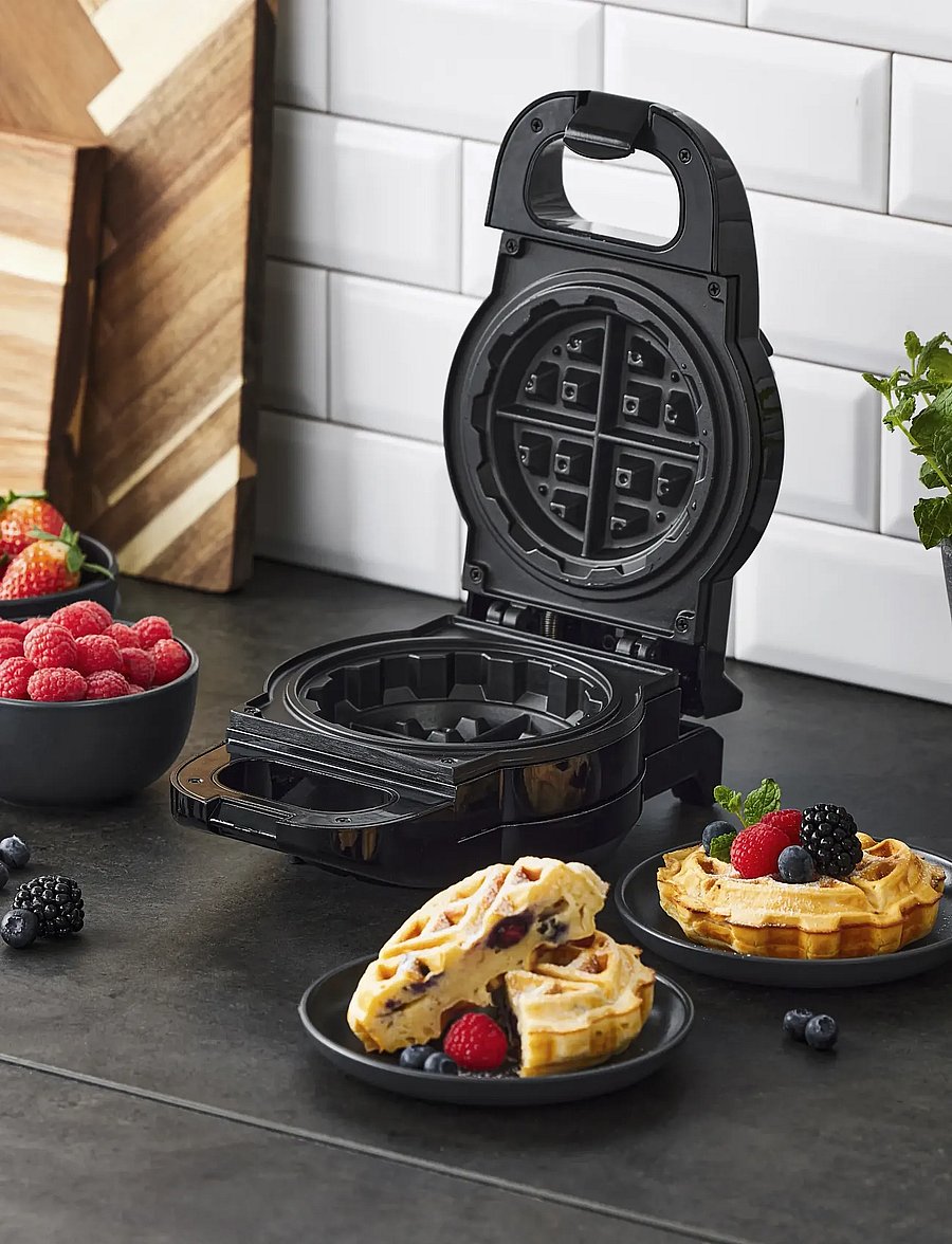 Nordic Sense - Stuffed waffle maker 700 watt Black - weitere küchengeräte - black - 4