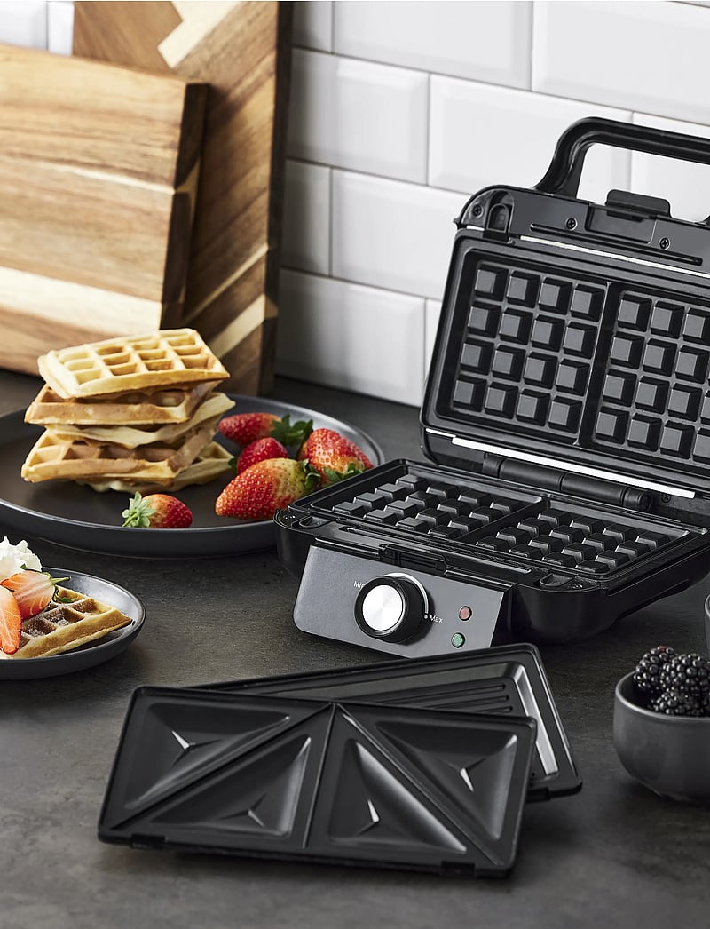 Nordic Sense - Snack maker 1000 watt - tischgrills - svart - 3