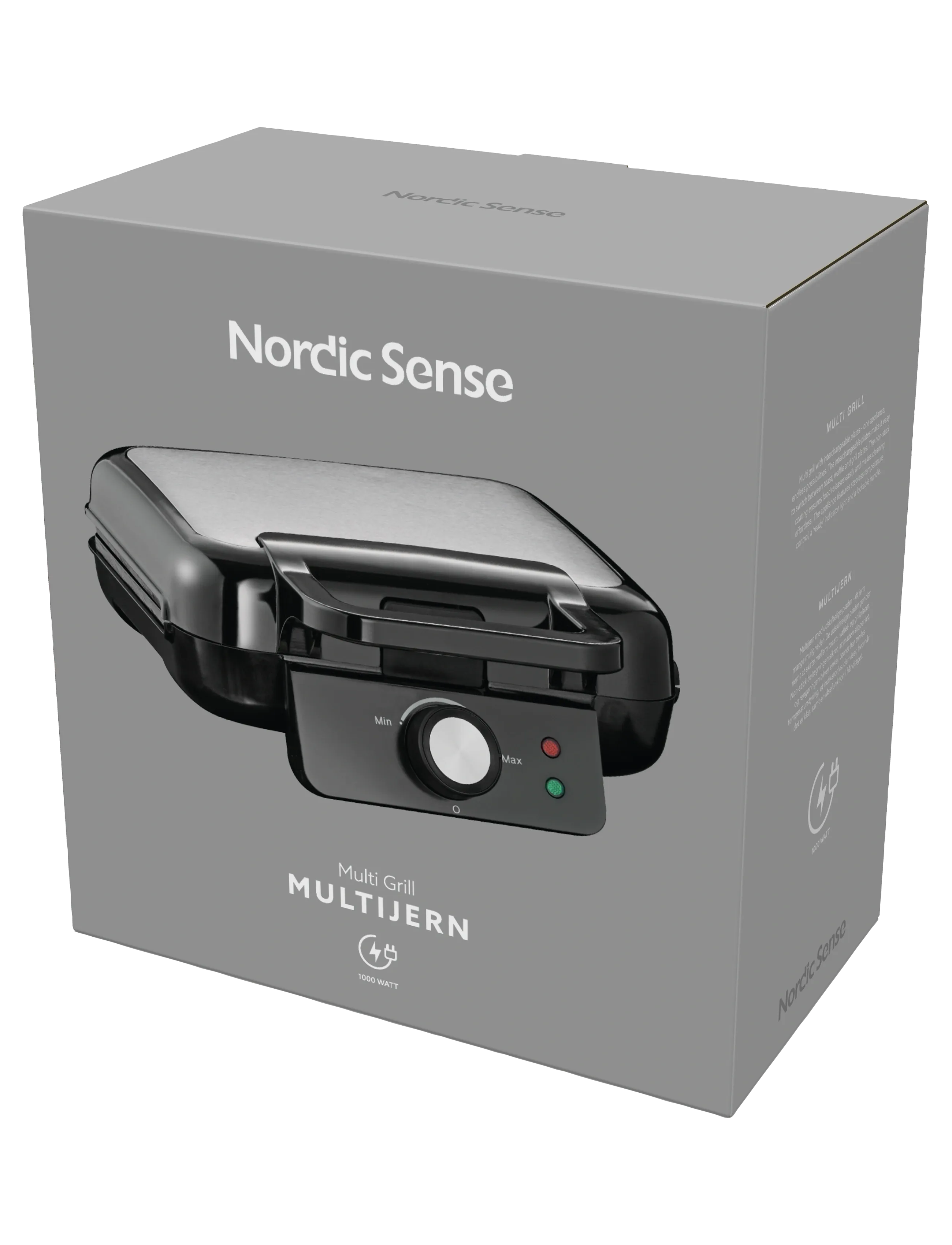 Nordic Sense - Multijern 1000 watt - bordgriller - svart - 4