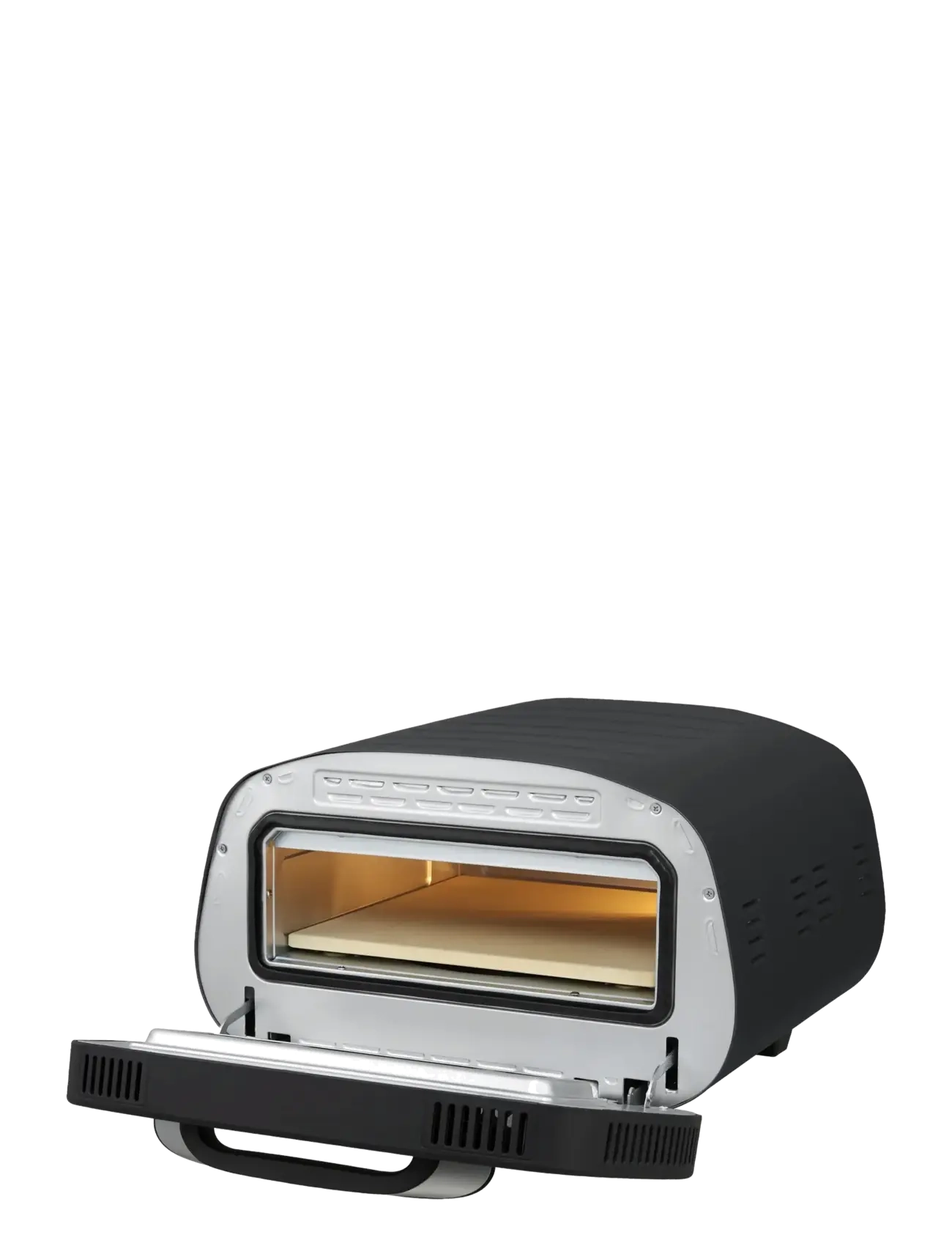 Nordic Sense - Pizzaovn elektrisk 2200 watt - pizzaredskaber - svart - 2