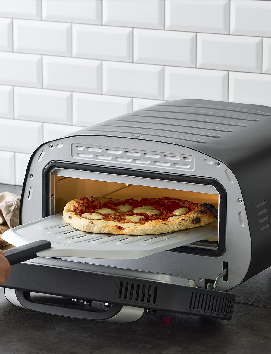 Nordic Sense - Electric pizza oven 2200 watt - pizza-utensilien - svart - 4