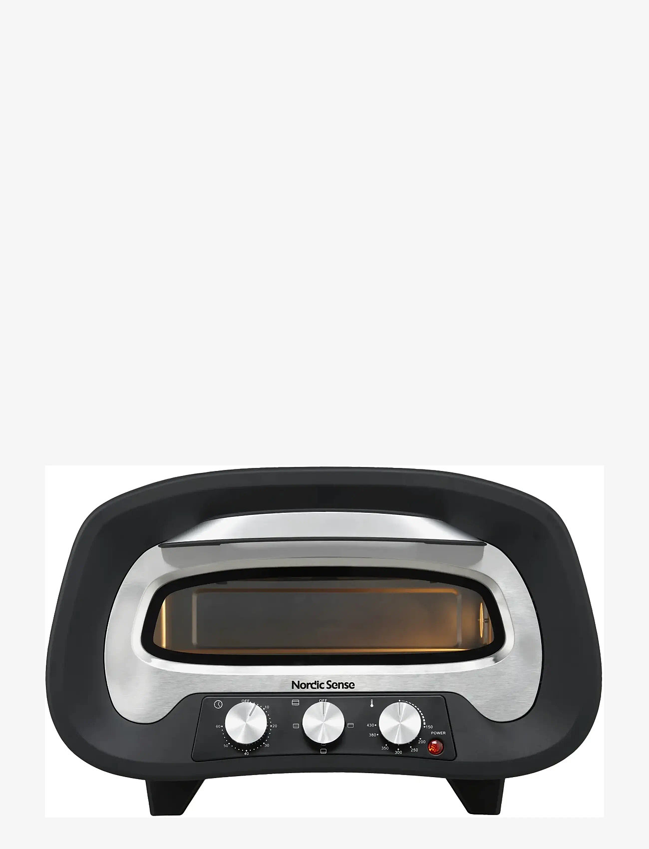 Nordic Sense - Electric pizza oven 2200 watt - pizza utensils - svart - 2