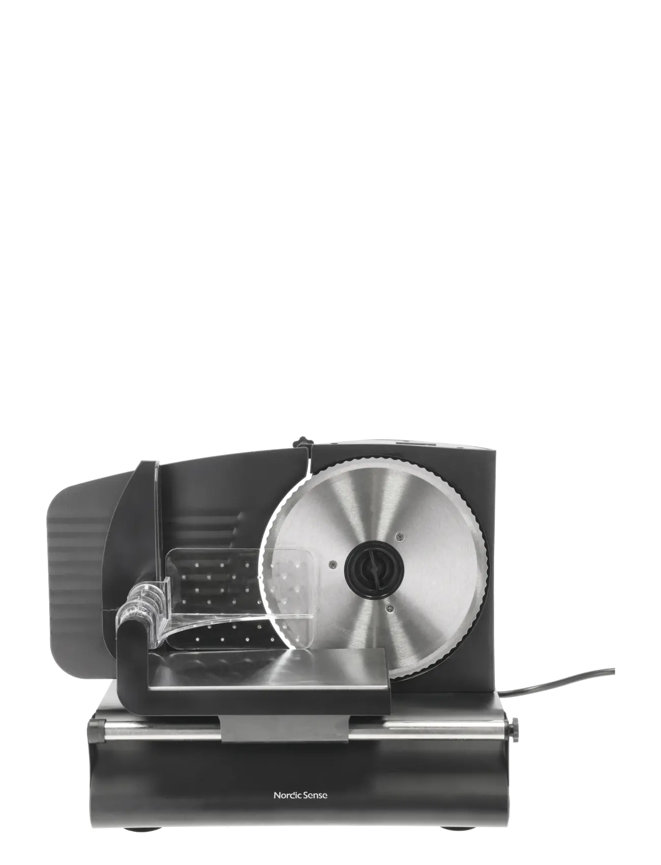 Nordic Sense Pålægsmaskine 200 Watt, Foodprocessor, Sølv, Str: 37.5X26X27.5CM x 37.5
