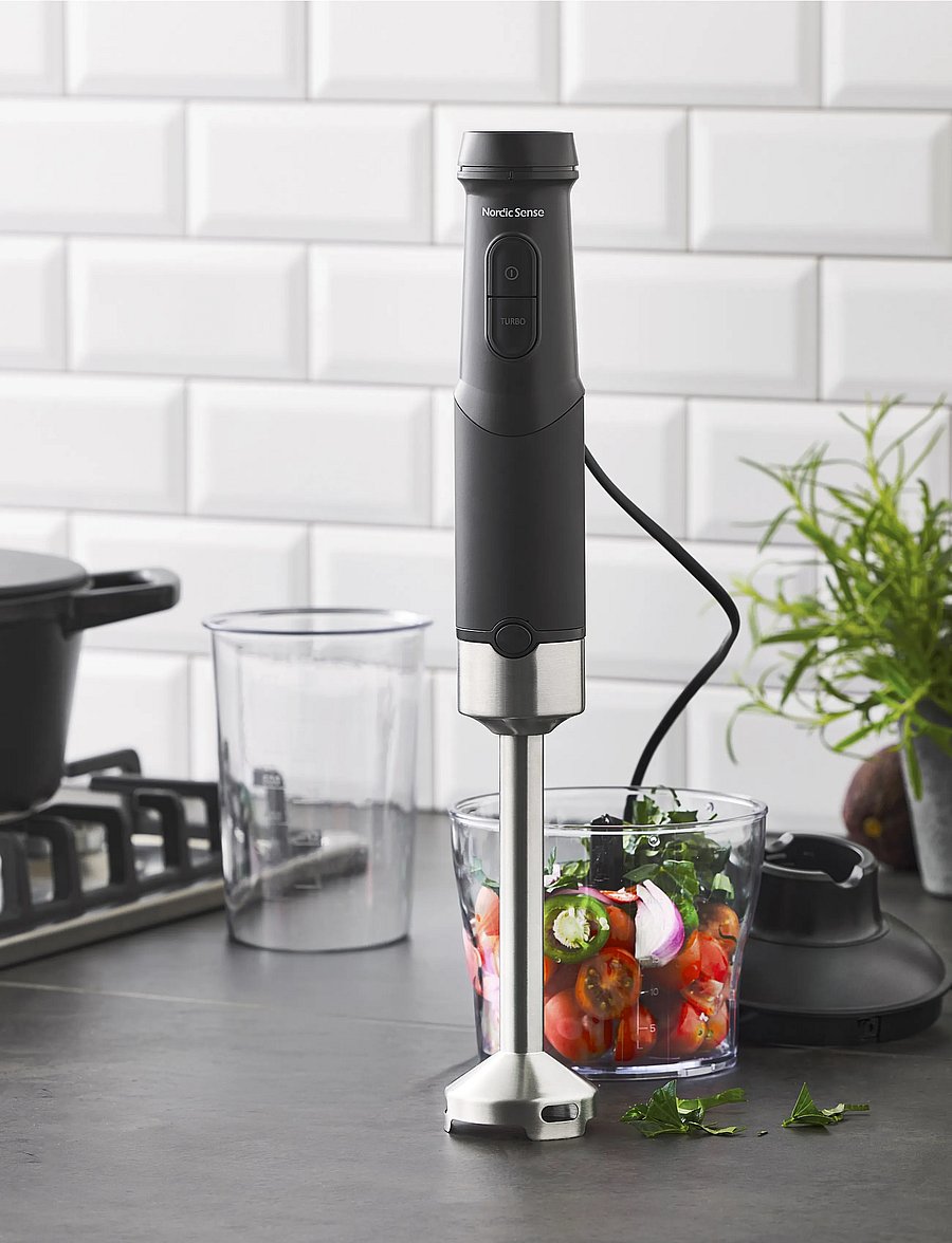 Nordic Sense - Hand blender set - mikserid ja blenderid - black - 0