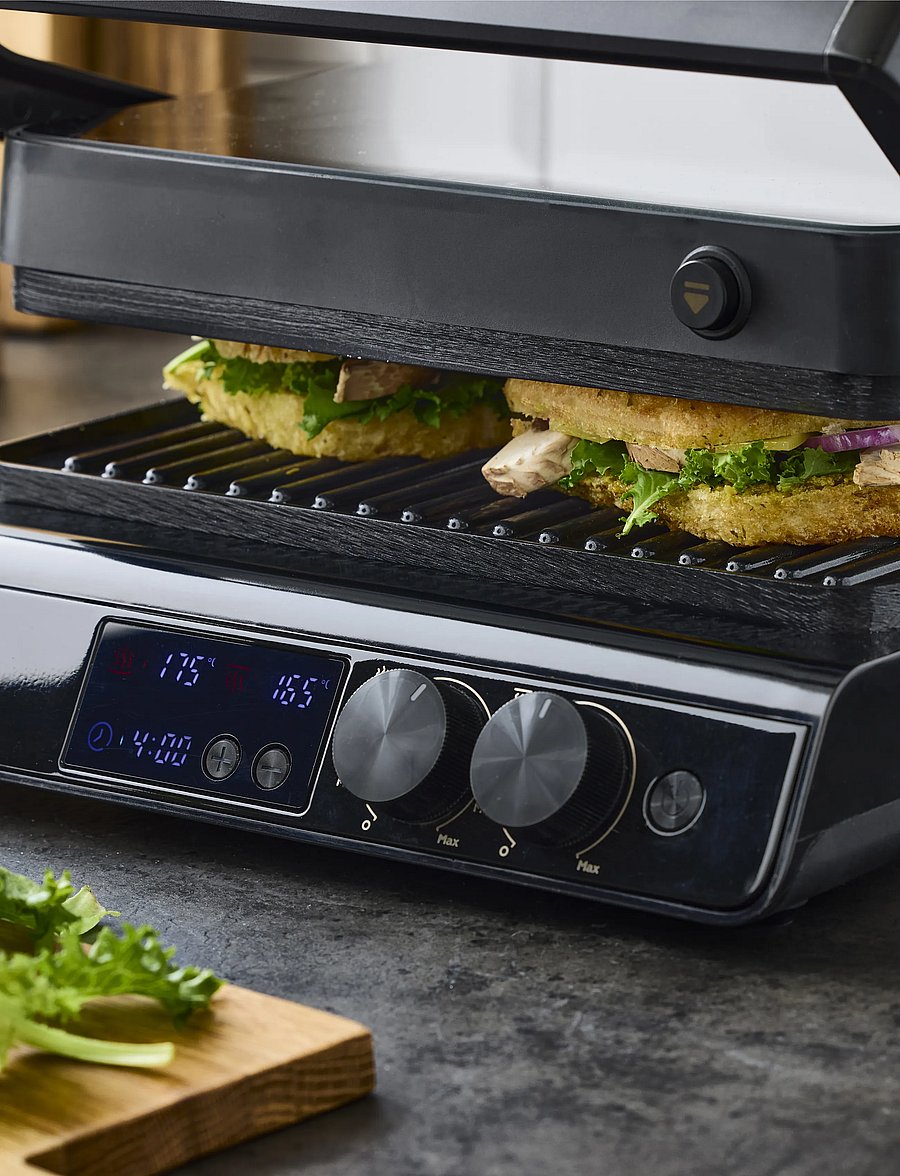 Nordic Sense - Digital panini grill - lauagrillid - black - 5