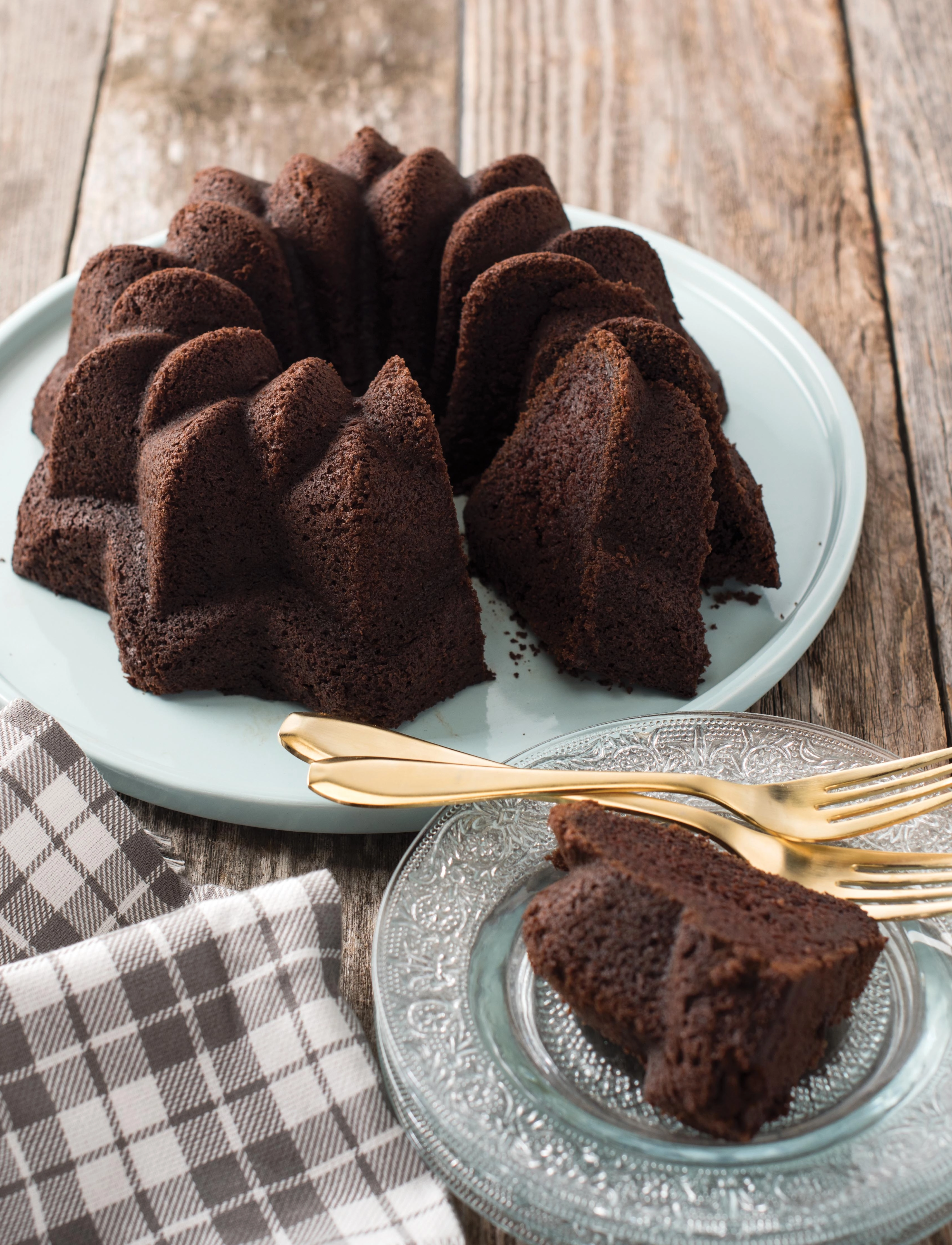 Nordic Ware Vintage Star Bundt -Pande, 2.4 l, Baking Tins, Silber - Cookies- & Cake Homeware