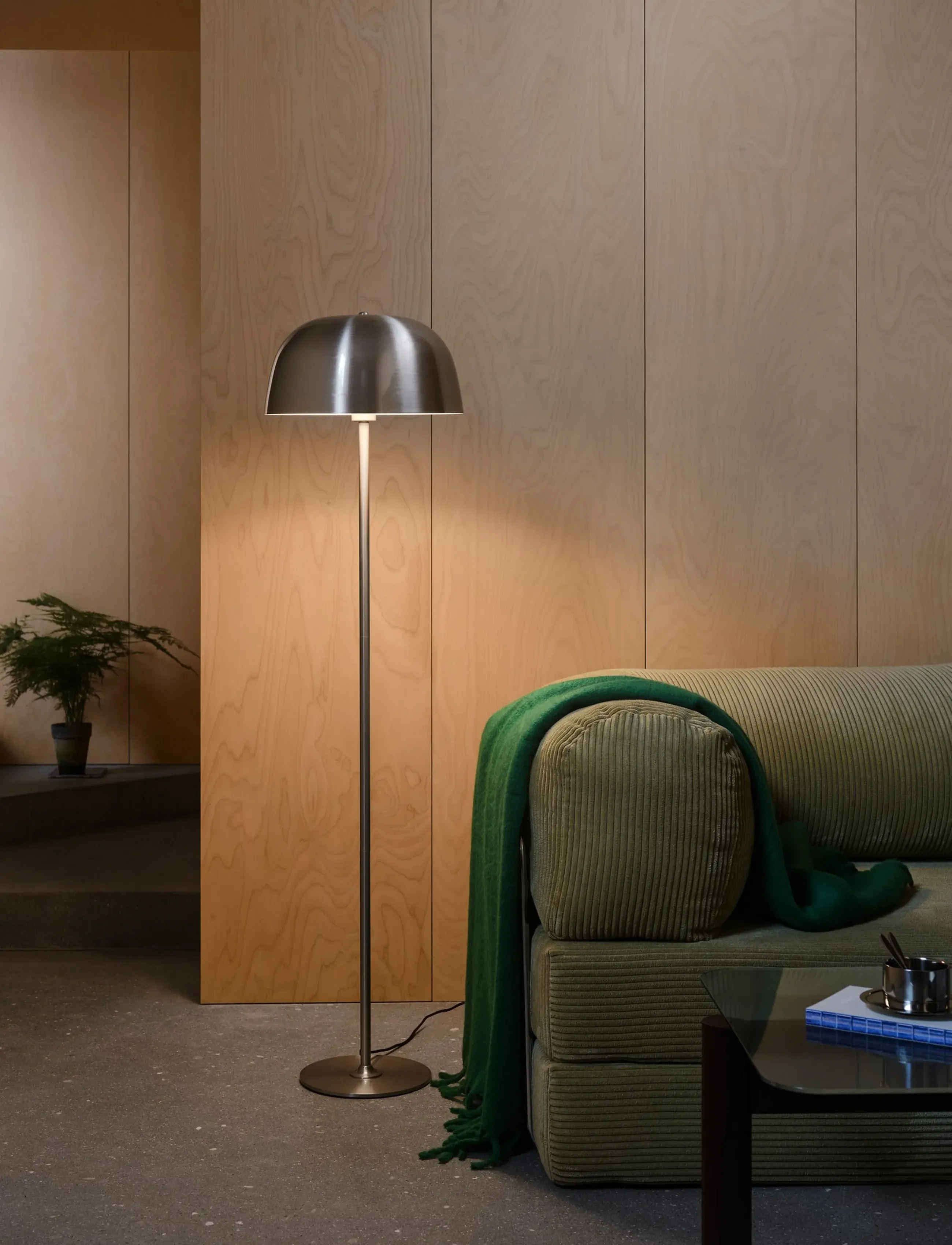Nordlux Cera | Gulvlampe, H140 cm, Lamps, Silber - Floor Homeware