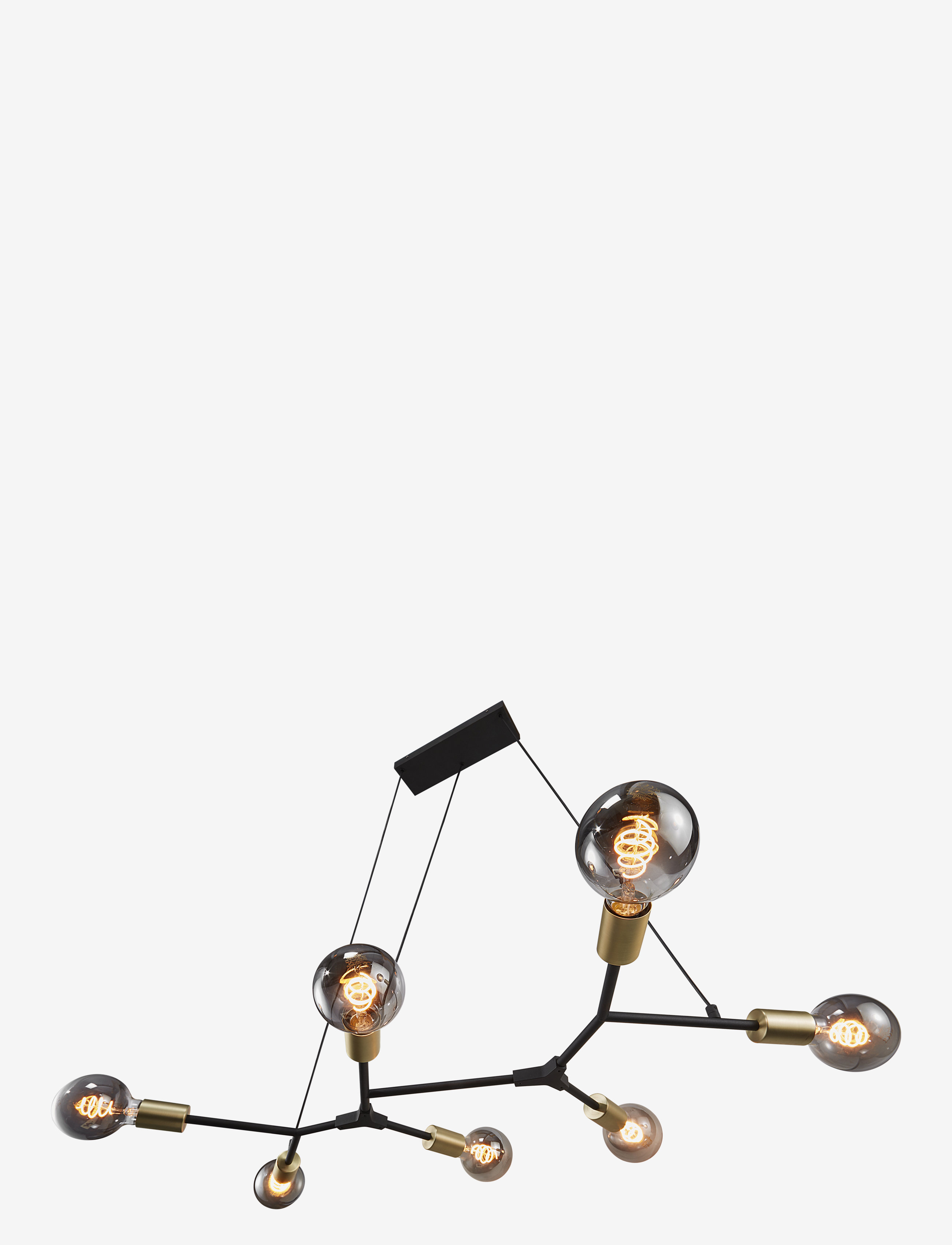Nordlux Josefine / 7-Pendel, One Size, Ceiling Lamps, Schwarz - Pendant Homeware