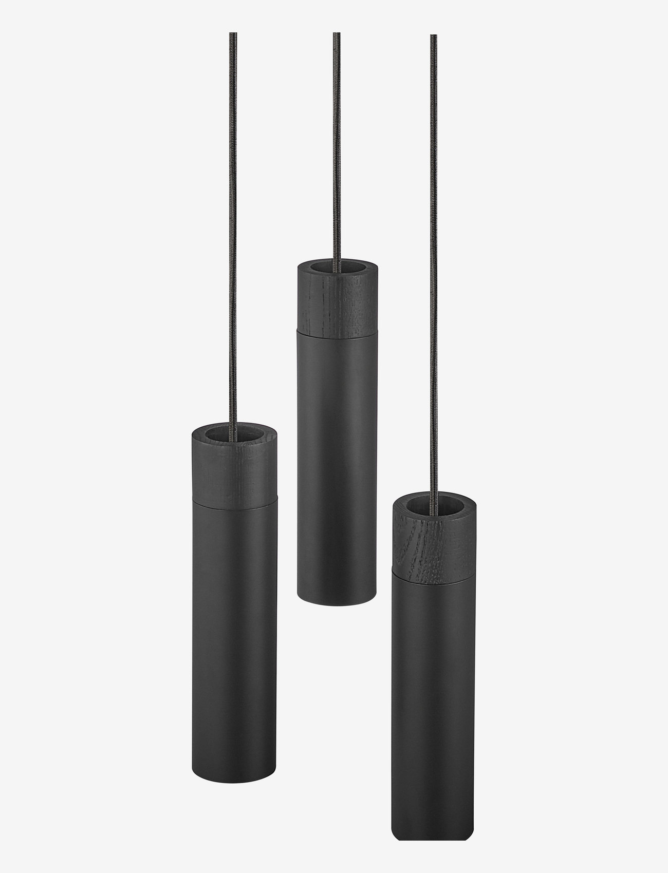 Nordlux - Tilo / 3-pendant - hanglampen - black - 1