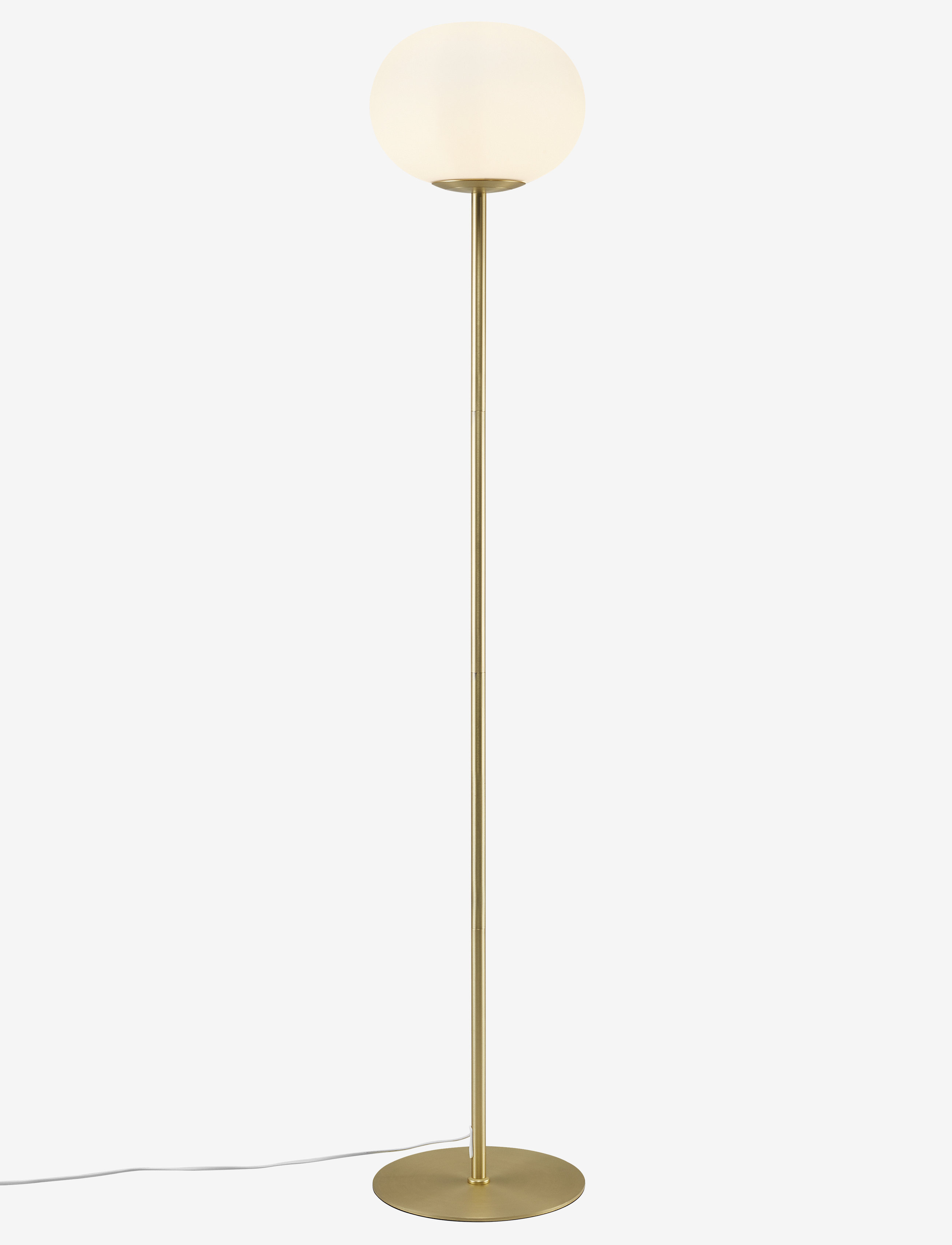 Nordlux - Alton / Floor - floor lamps - brass/opal - 1