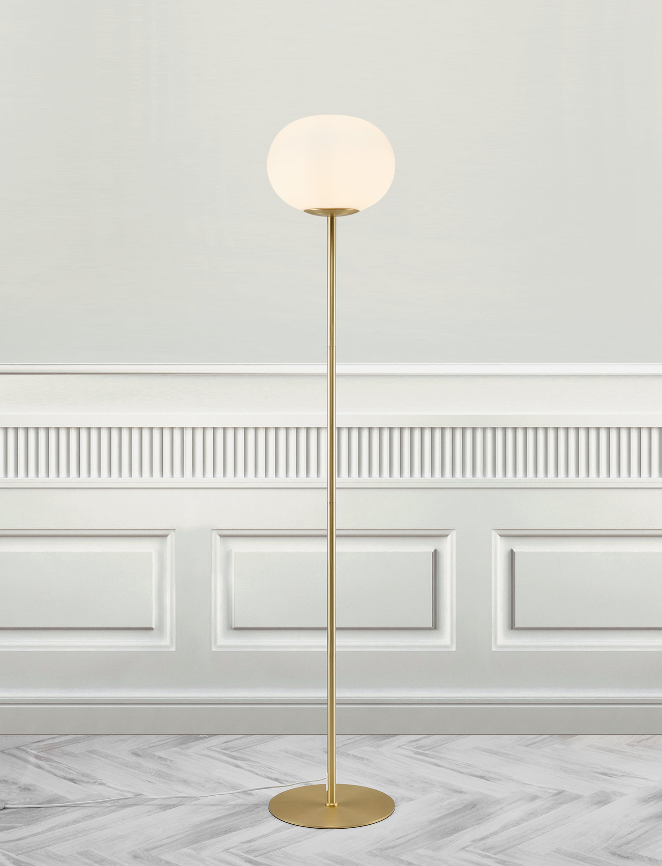 Nordlux - Alton / Golv - floor lamps - brass/opal - 3