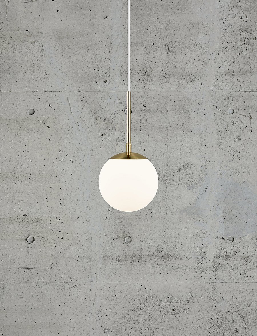 Nordlux - Grant 15 / Pendant - rippvalgustid - brass/opal - 2