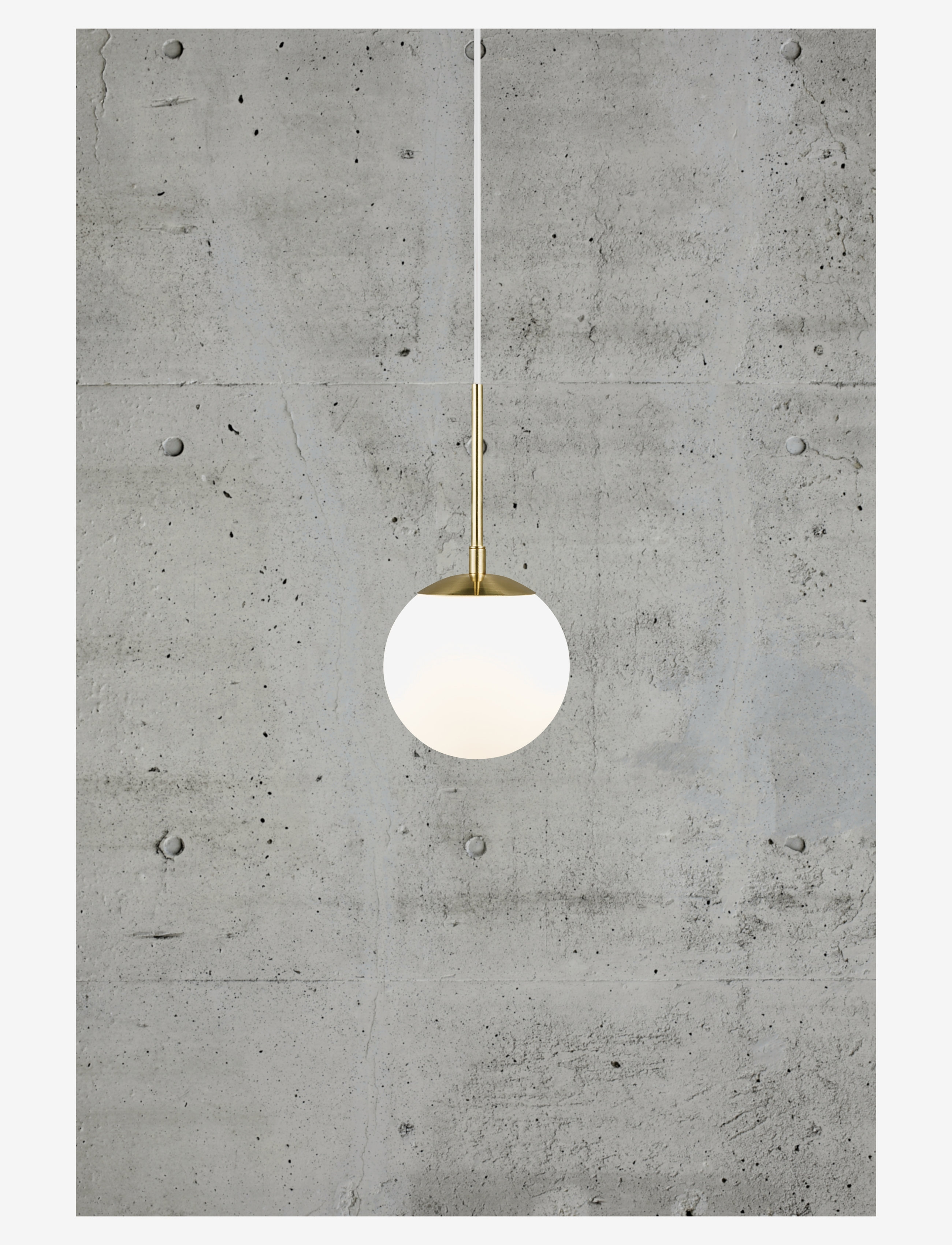 Nordlux - Grant 15 / Pendant - hangandi loftljós - brass/opal - 1