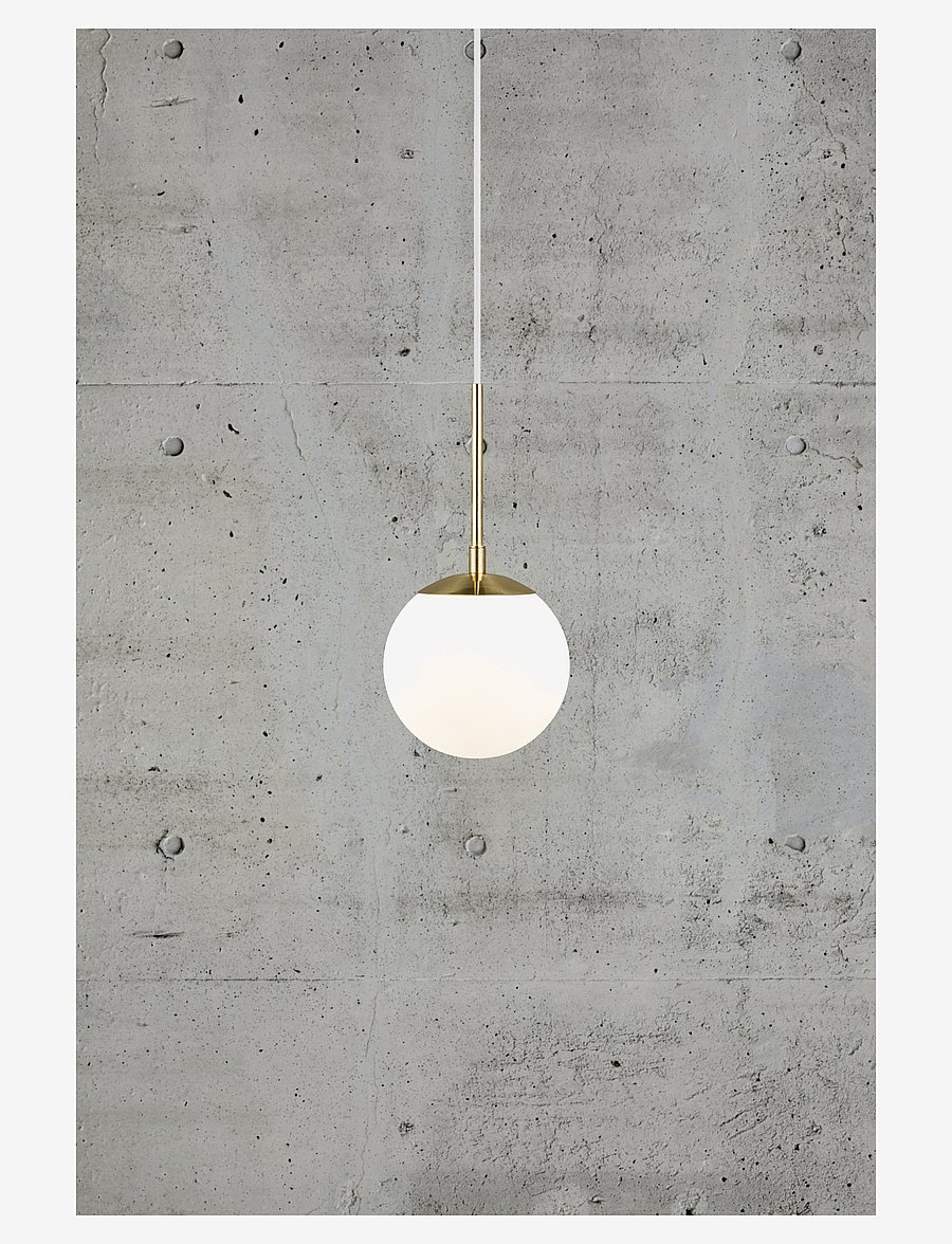 Nordlux - Grant 15 / Pendant - rippvalgustid - brass/opal - 1
