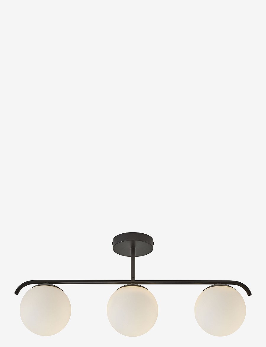 Nordlux - Grant / 3-pendant - deckeneinbauleuchten - black/opal - 1