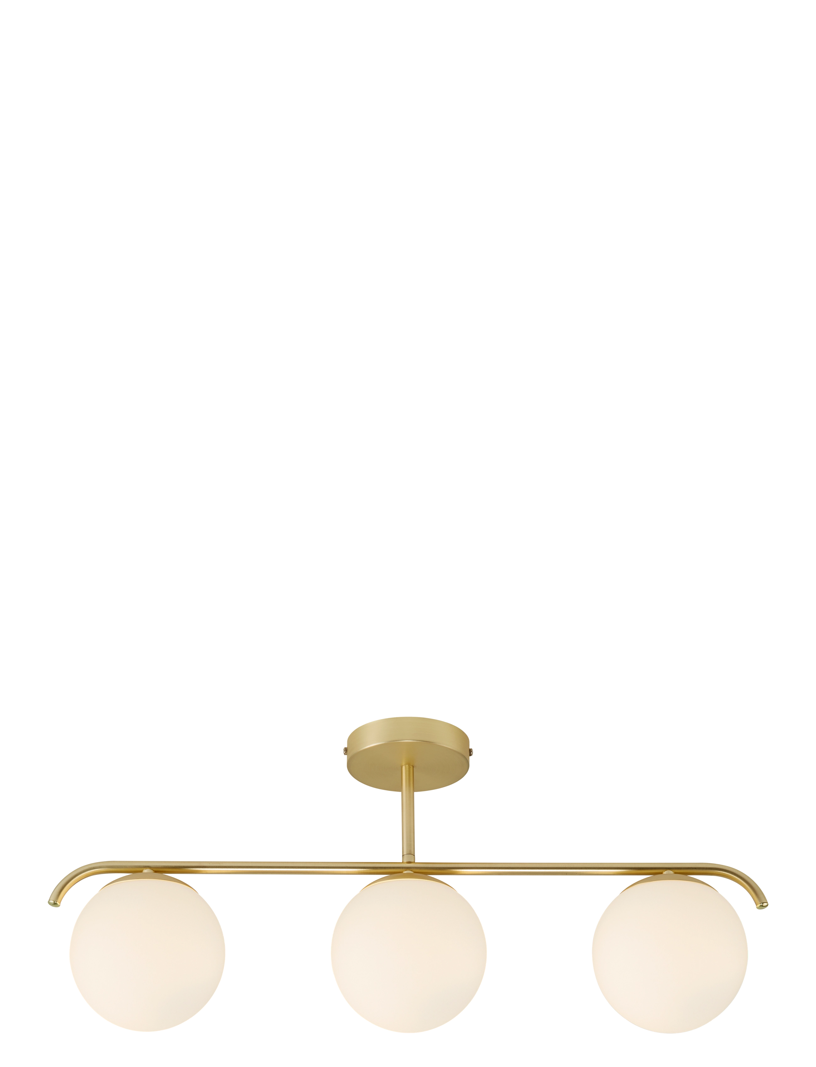 Nordlux Grant / 3-Pendel, Indbygget loftslampe, Guld, Str: ONE SIZE