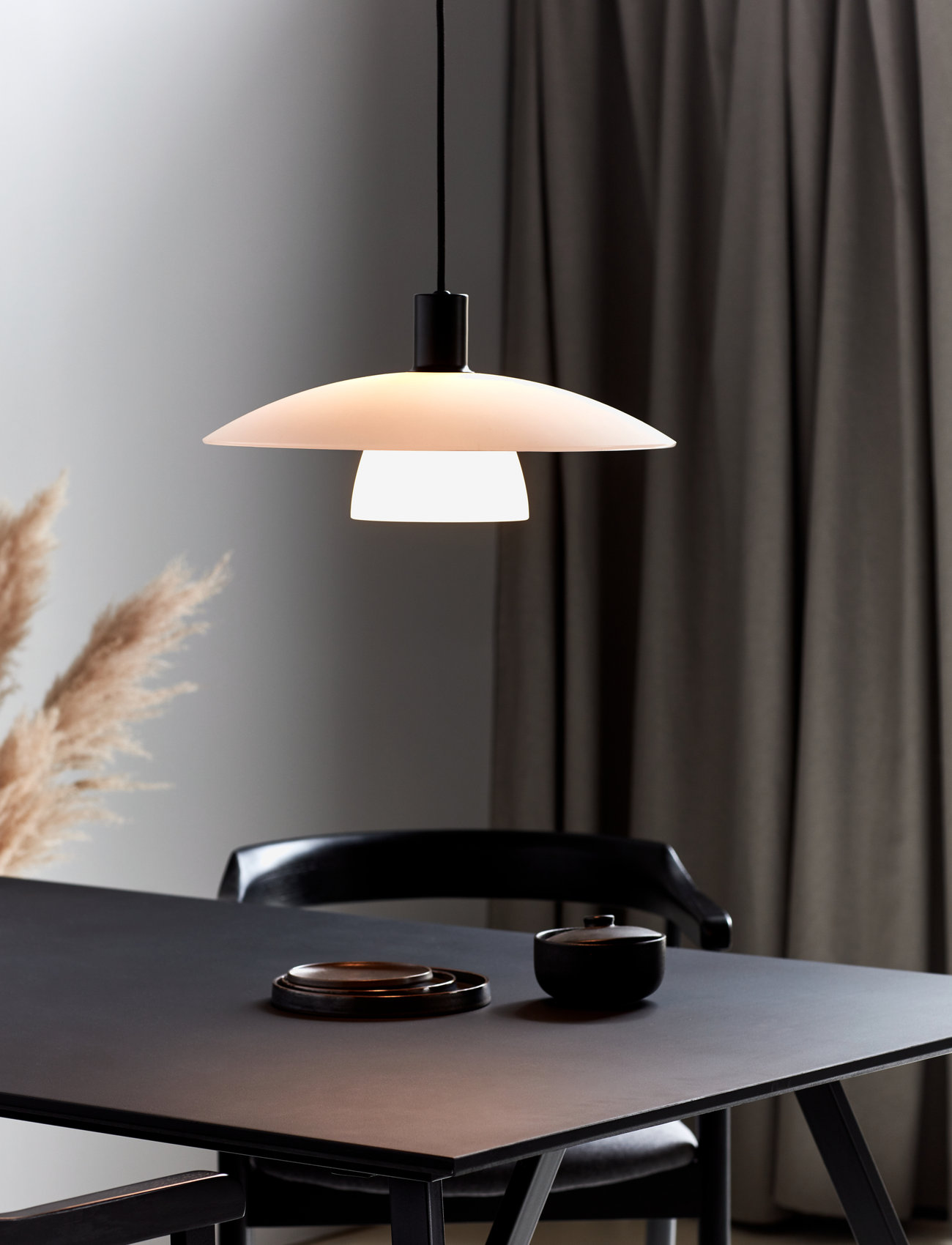 Nordlux - Verona / Pendant - pendellampen - black/opal - 2