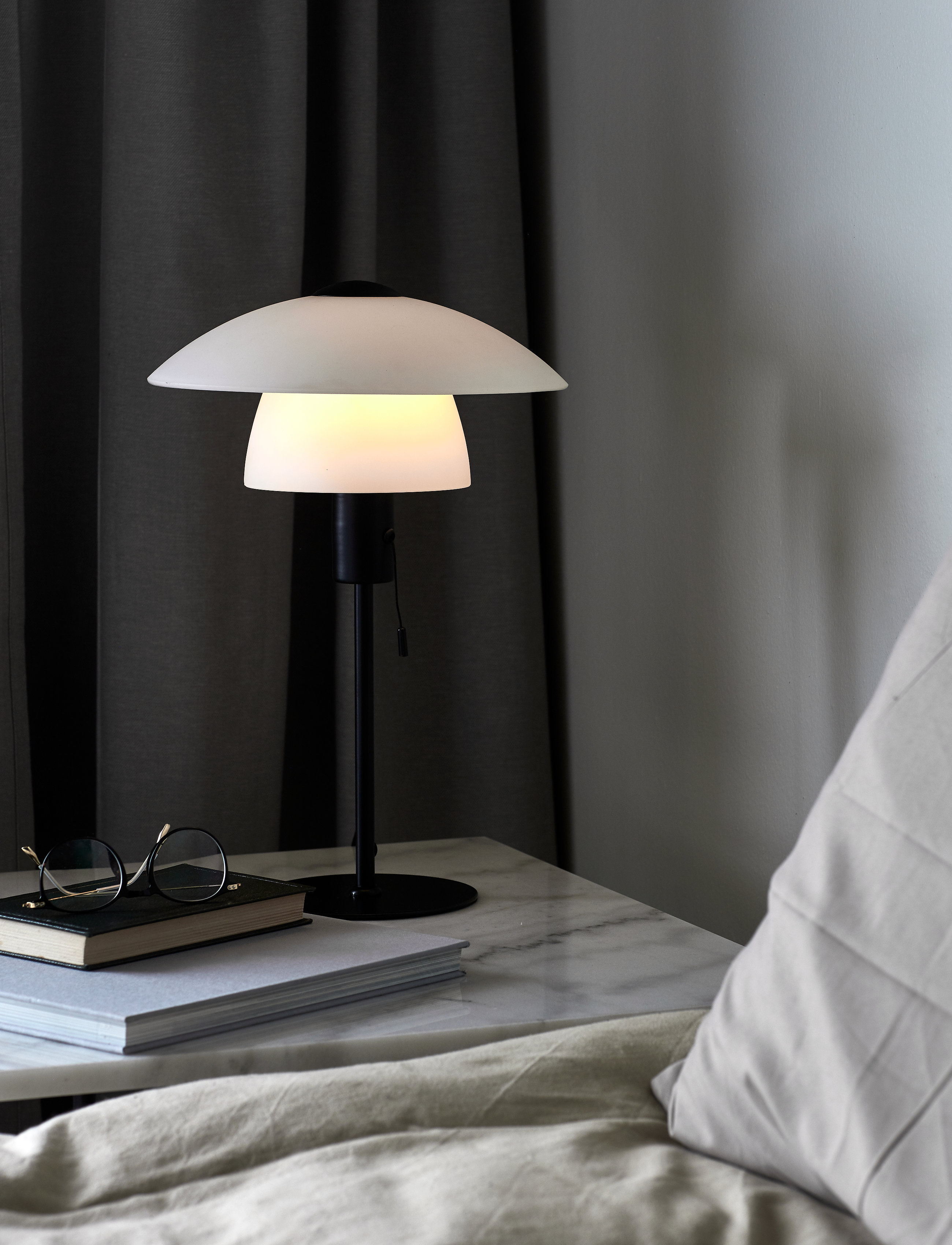 Nordlux Verona / Bord, H:40 cm, Lamps, Schwarz - Table Homeware