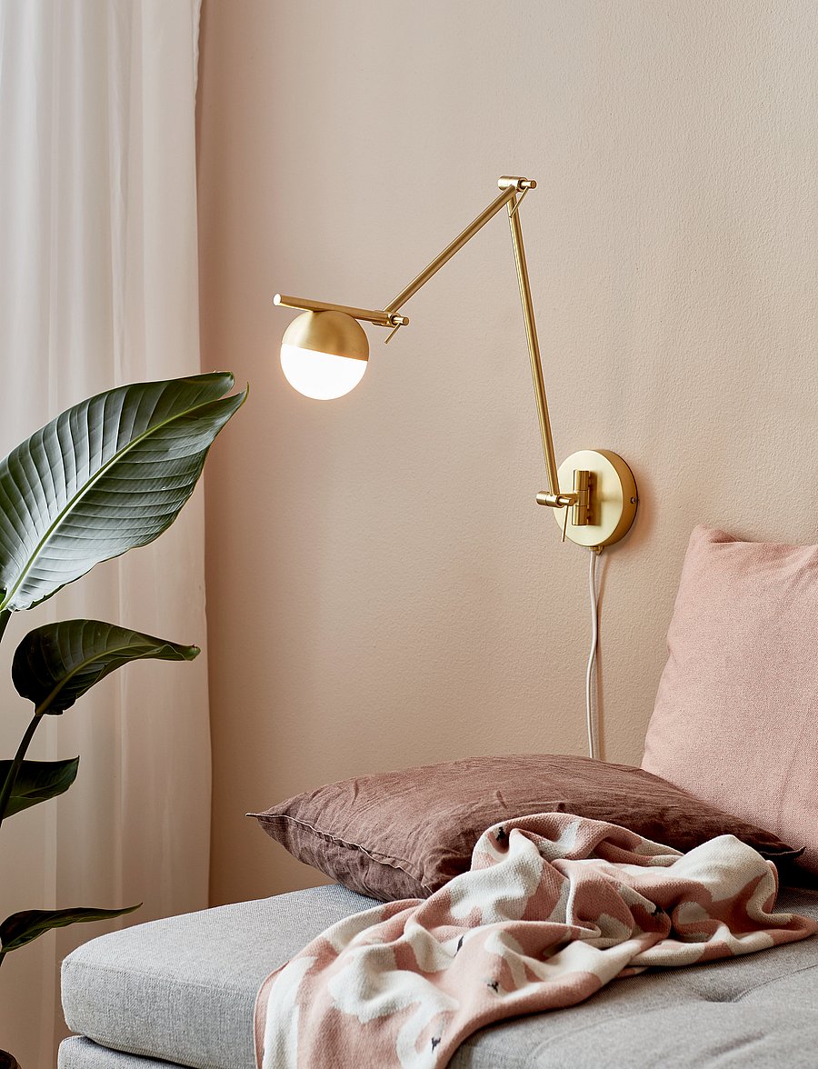 Nordlux - Contina / Wall Ceiling - seinalambid - brass/opal - 5