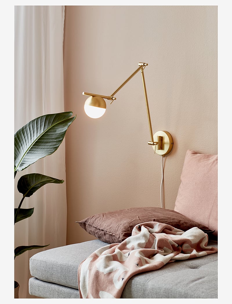 Nordlux - Contina / Wall Ceiling - wandleuchten - brass/opal - 2