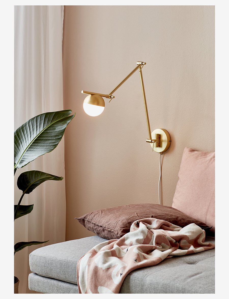 Nordlux - Contina / Wall Ceiling - seinalambid - brass/opal - 3