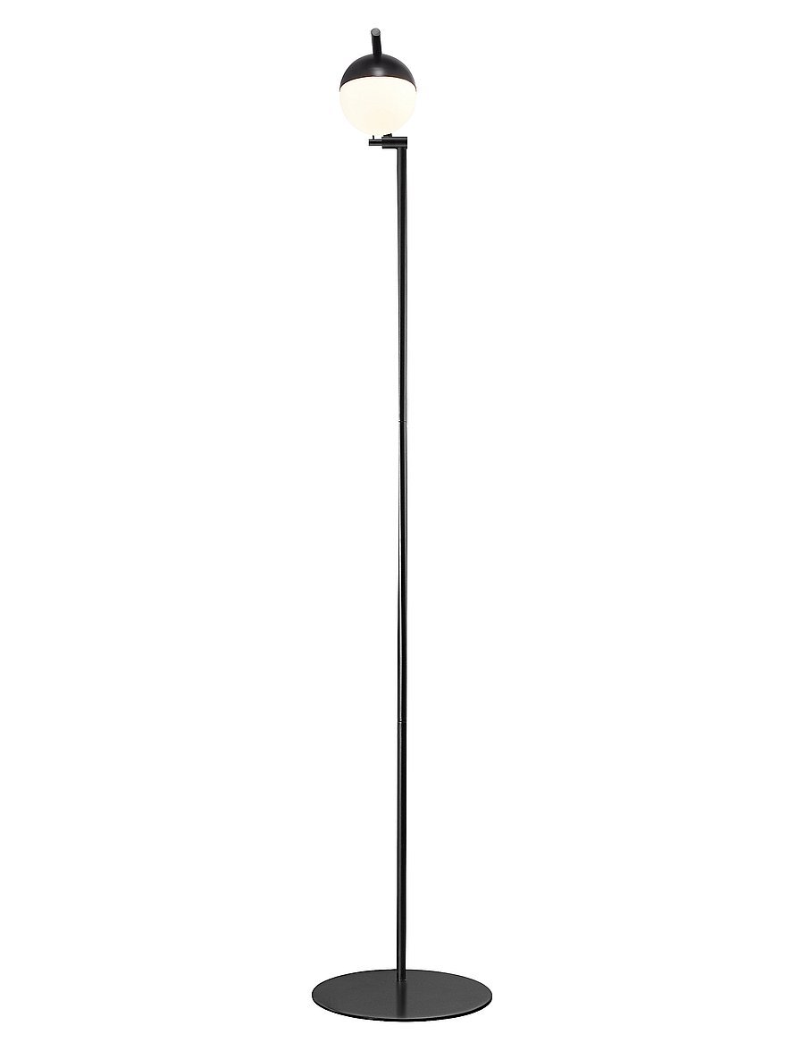 Nordlux - Contina / Floor - stehlampen - black/opal - 0