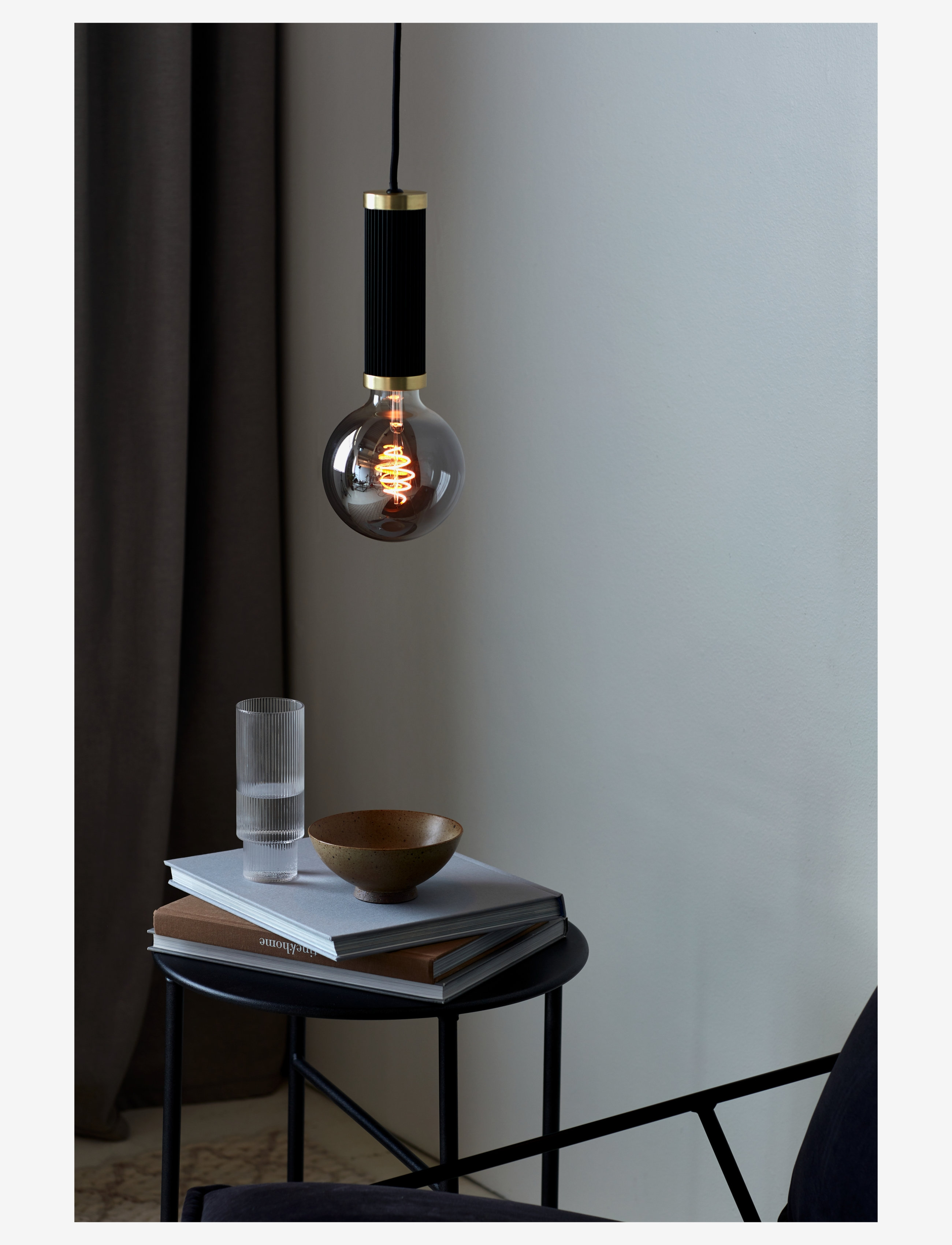 Nordlux - Galloway / Pendant - pendellampen - black/brass - 3