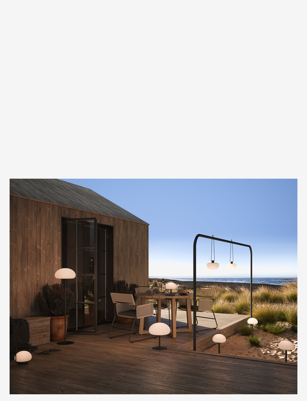 Nordlux - Sponge 34 / Table - køb efter pris - white/black - 1